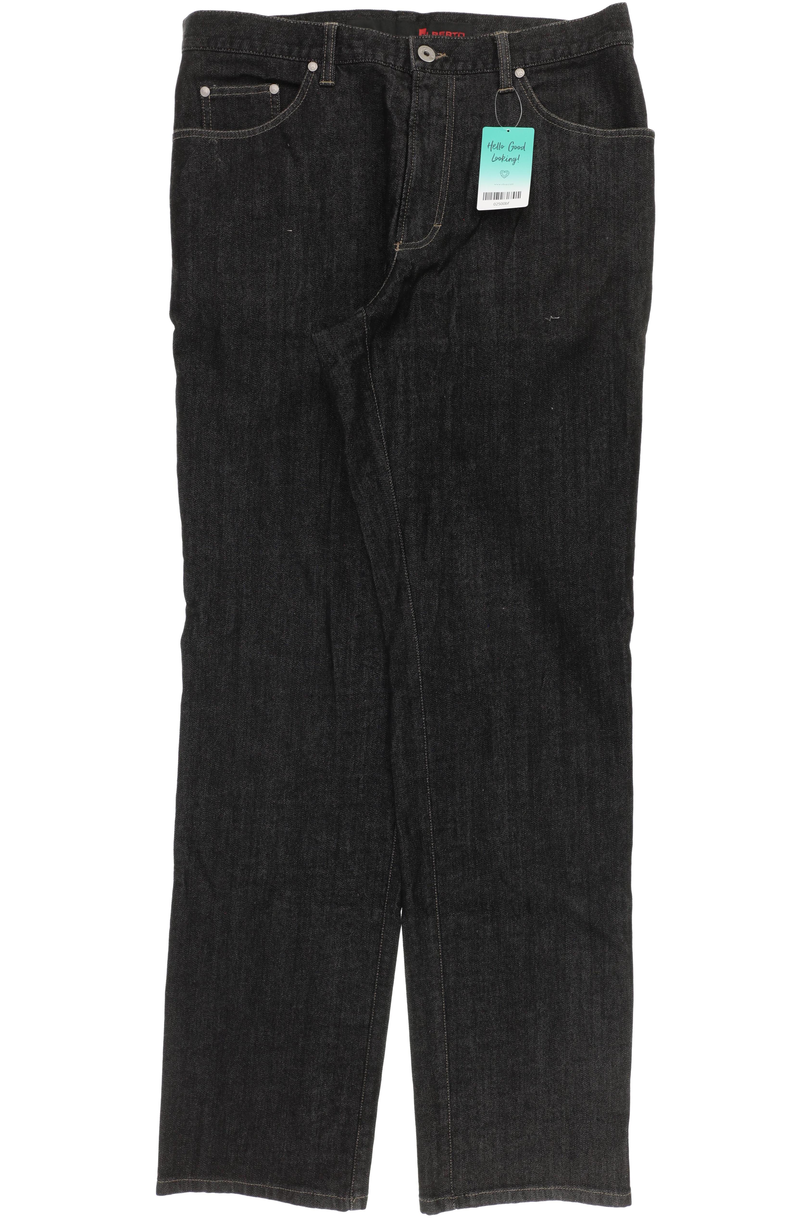 Thumbnail - Alberto Herren Jeans, schwarz, Gr. 56