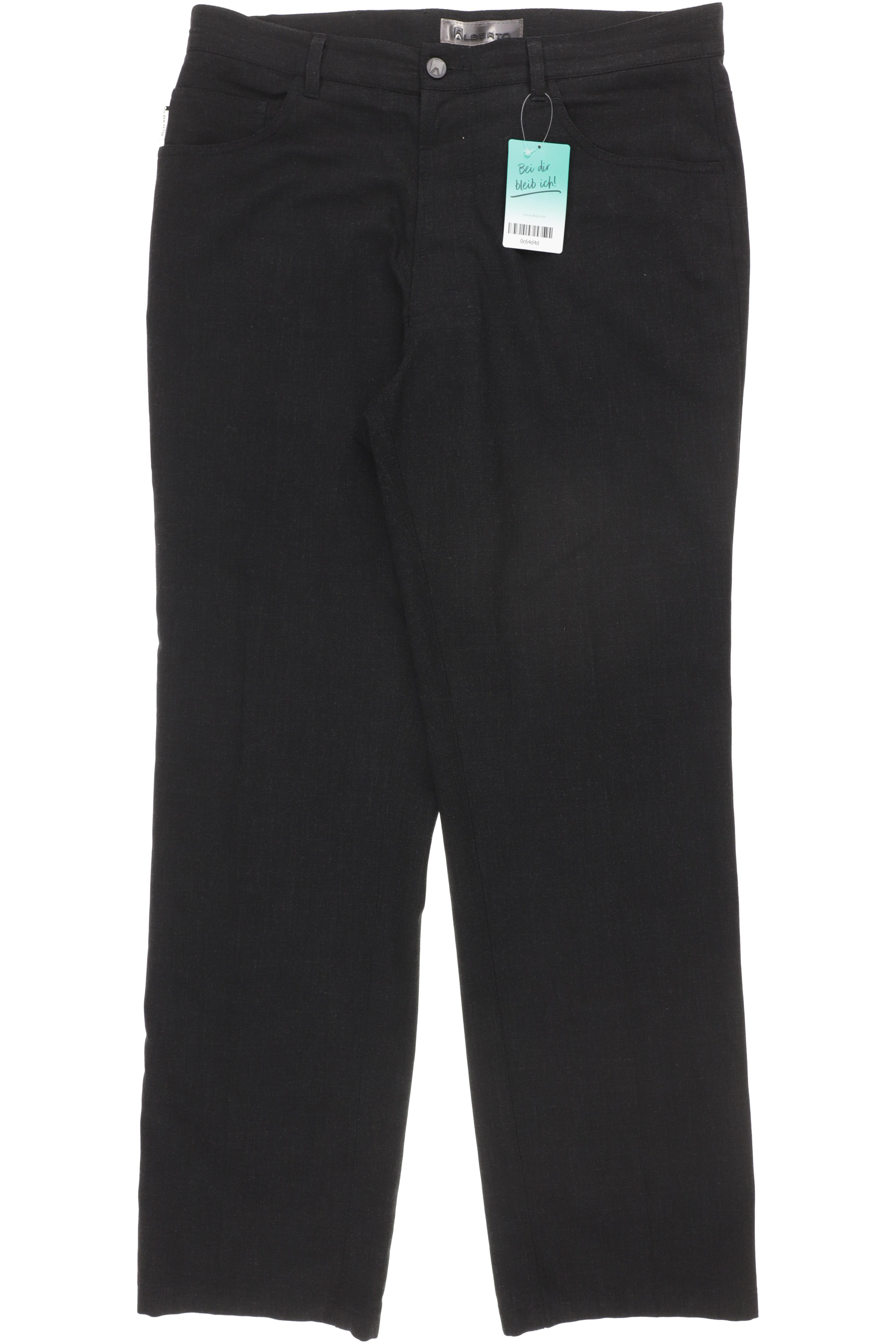 Thumbnail - Alberto Herren Stoffhose, schwarz, Gr. 50