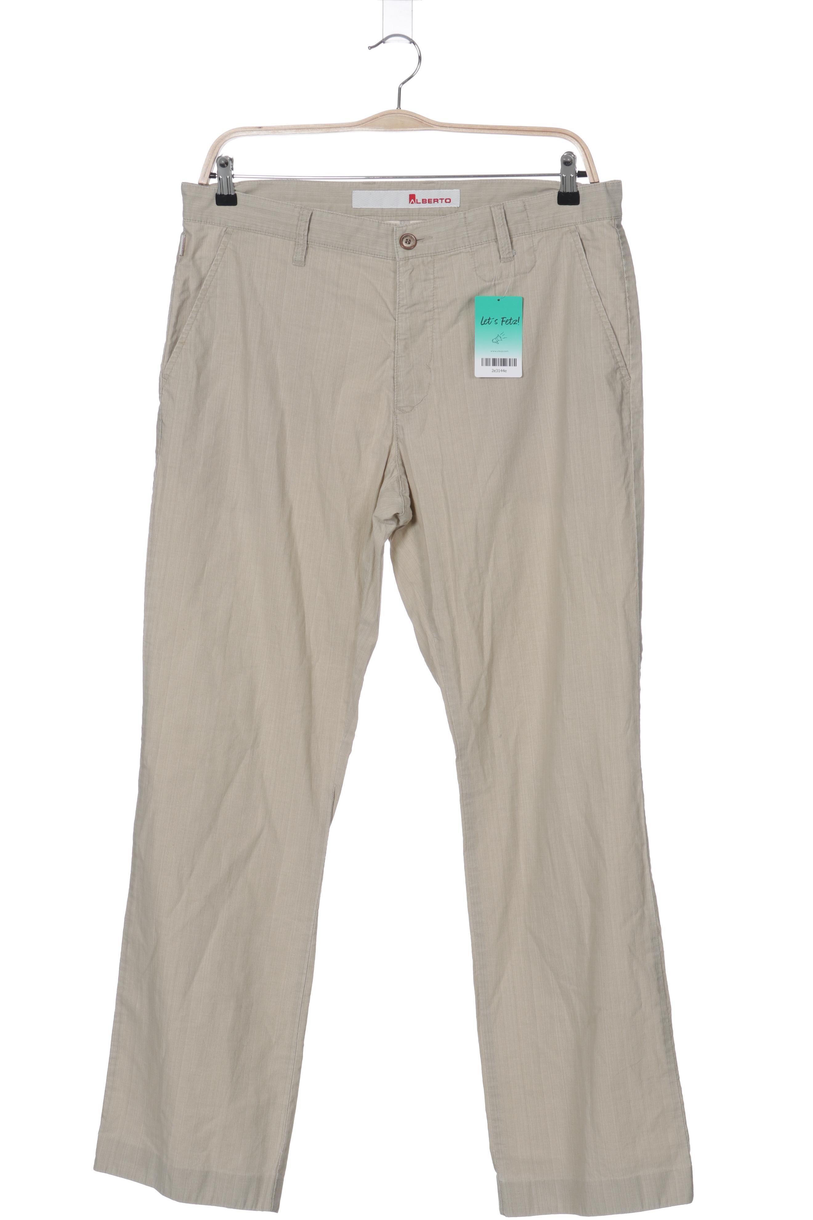 Thumbnail - Alberto Herren Stoffhose, beige, Gr. 54