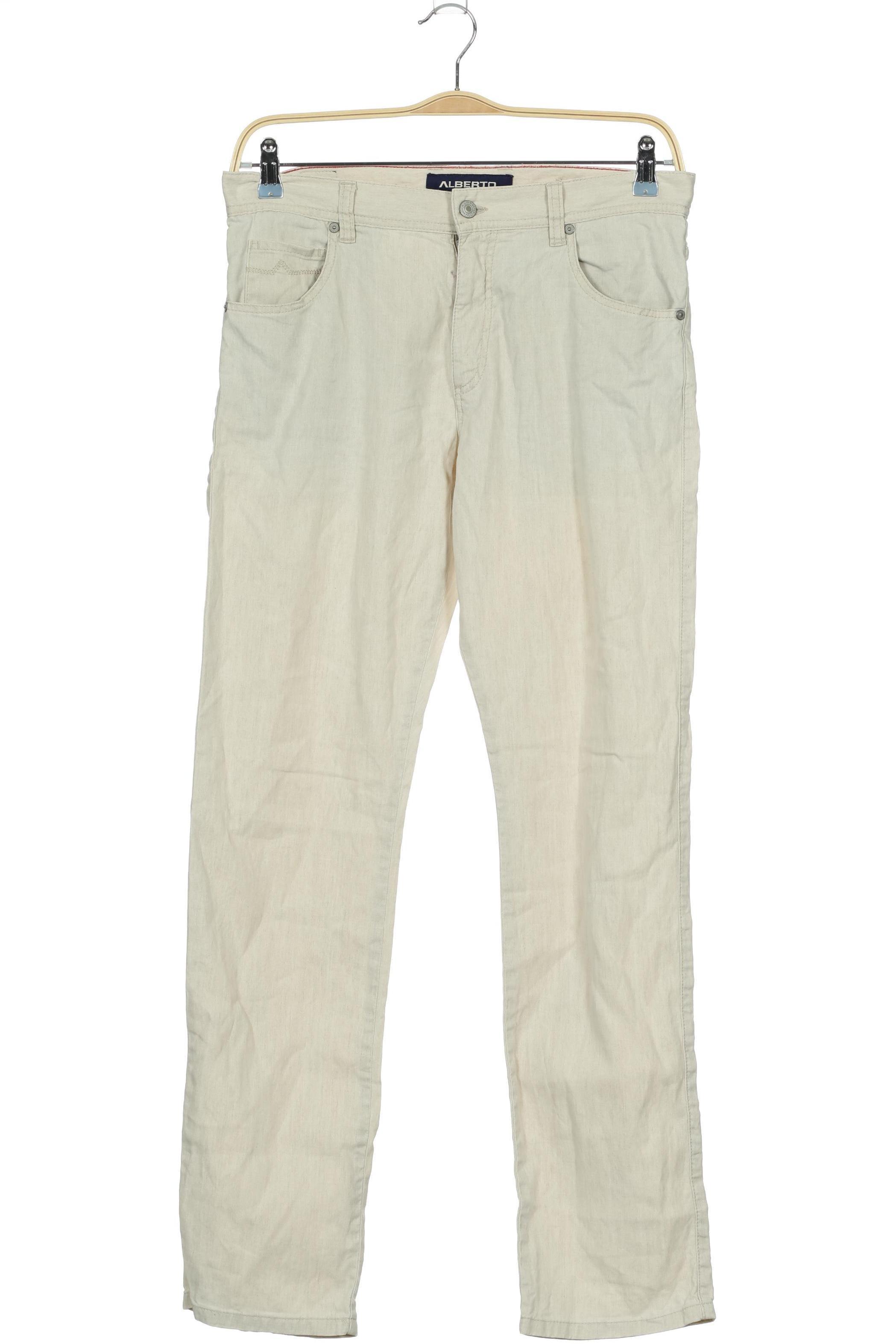 Thumbnail - Alberto Herren Stoffhose, beige, Gr. 32