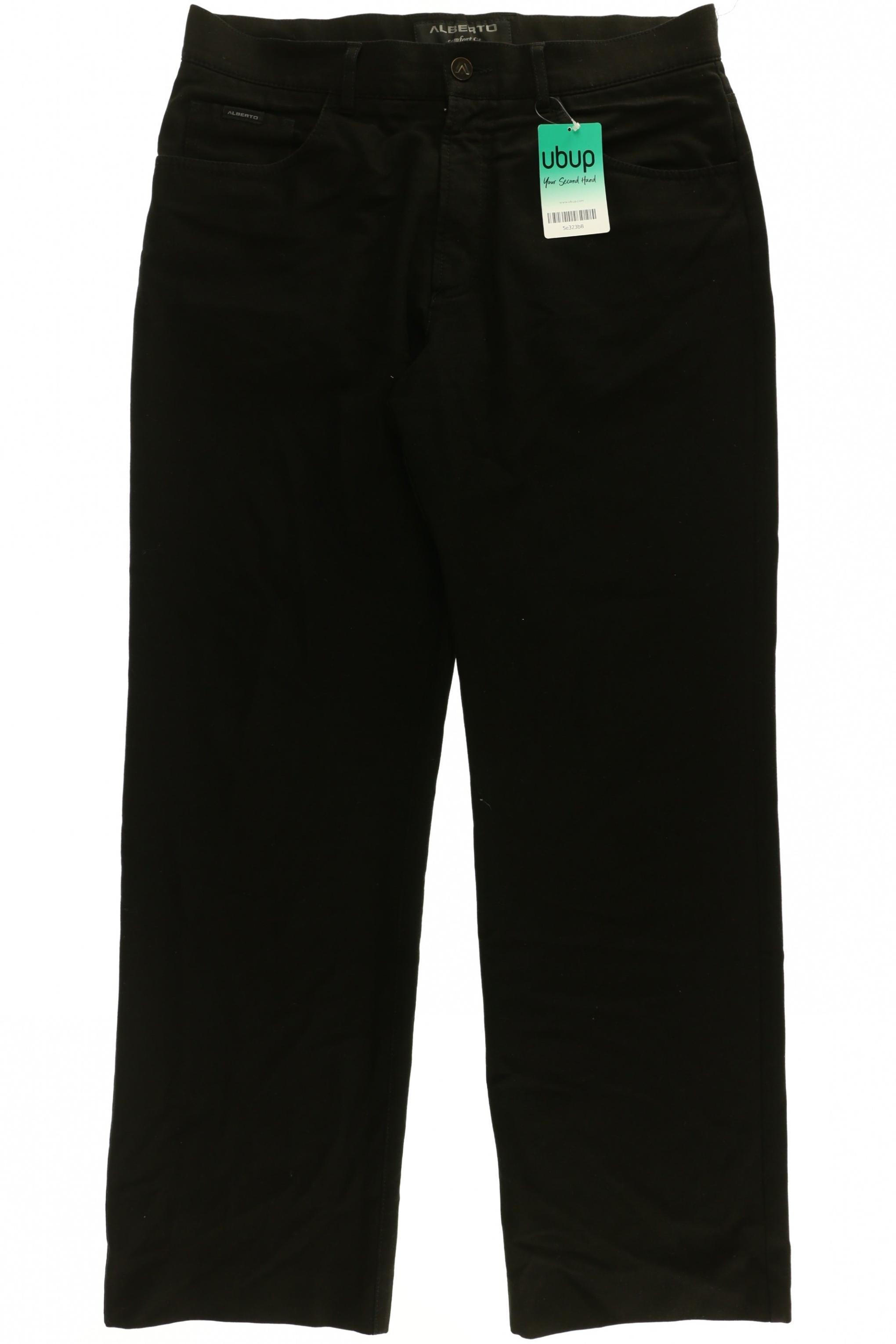 Thumbnail - Alberto Herren Stoffhose, schwarz, Gr. 48