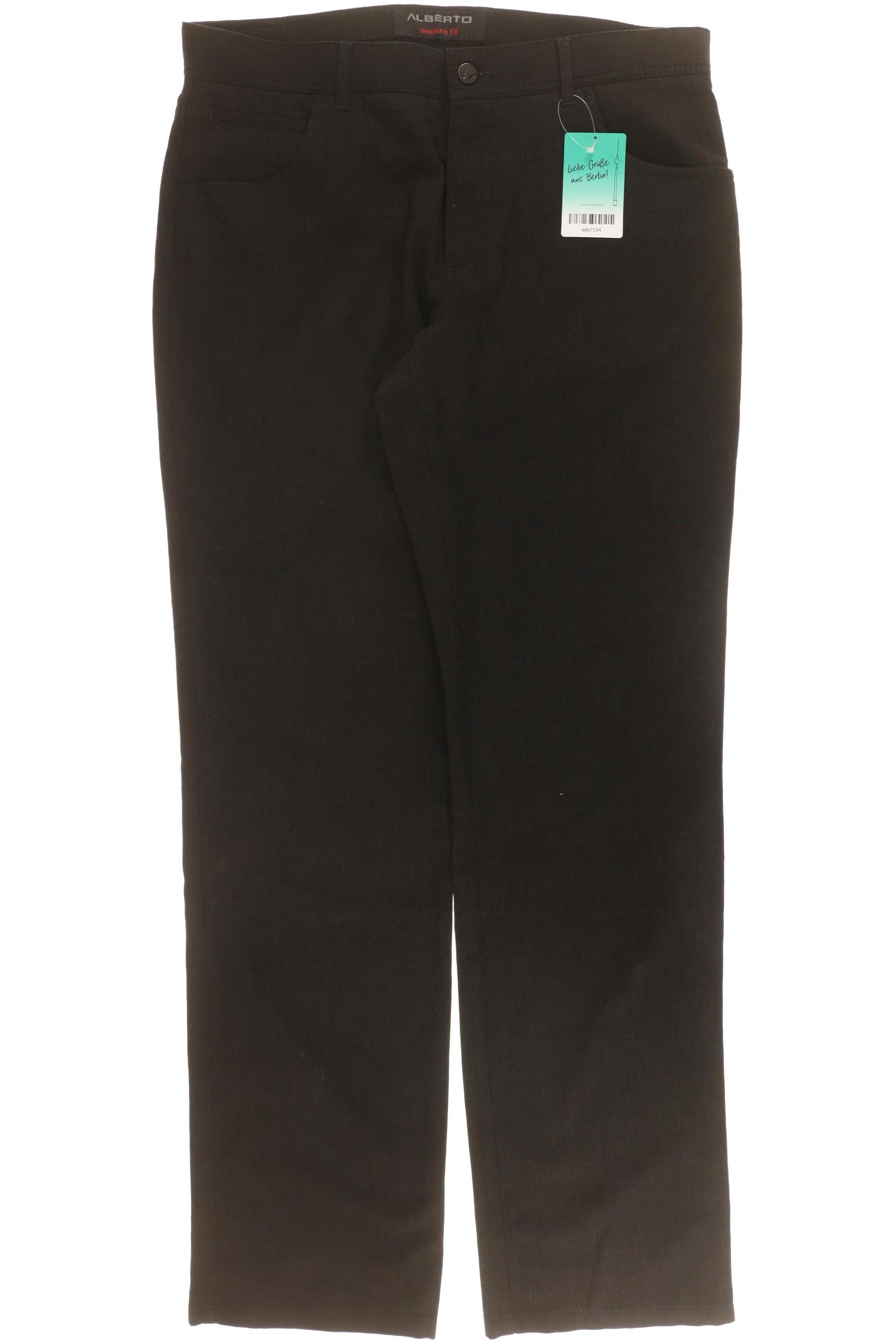 Thumbnail - Alberto Herren Stoffhose, schwarz, Gr. 34