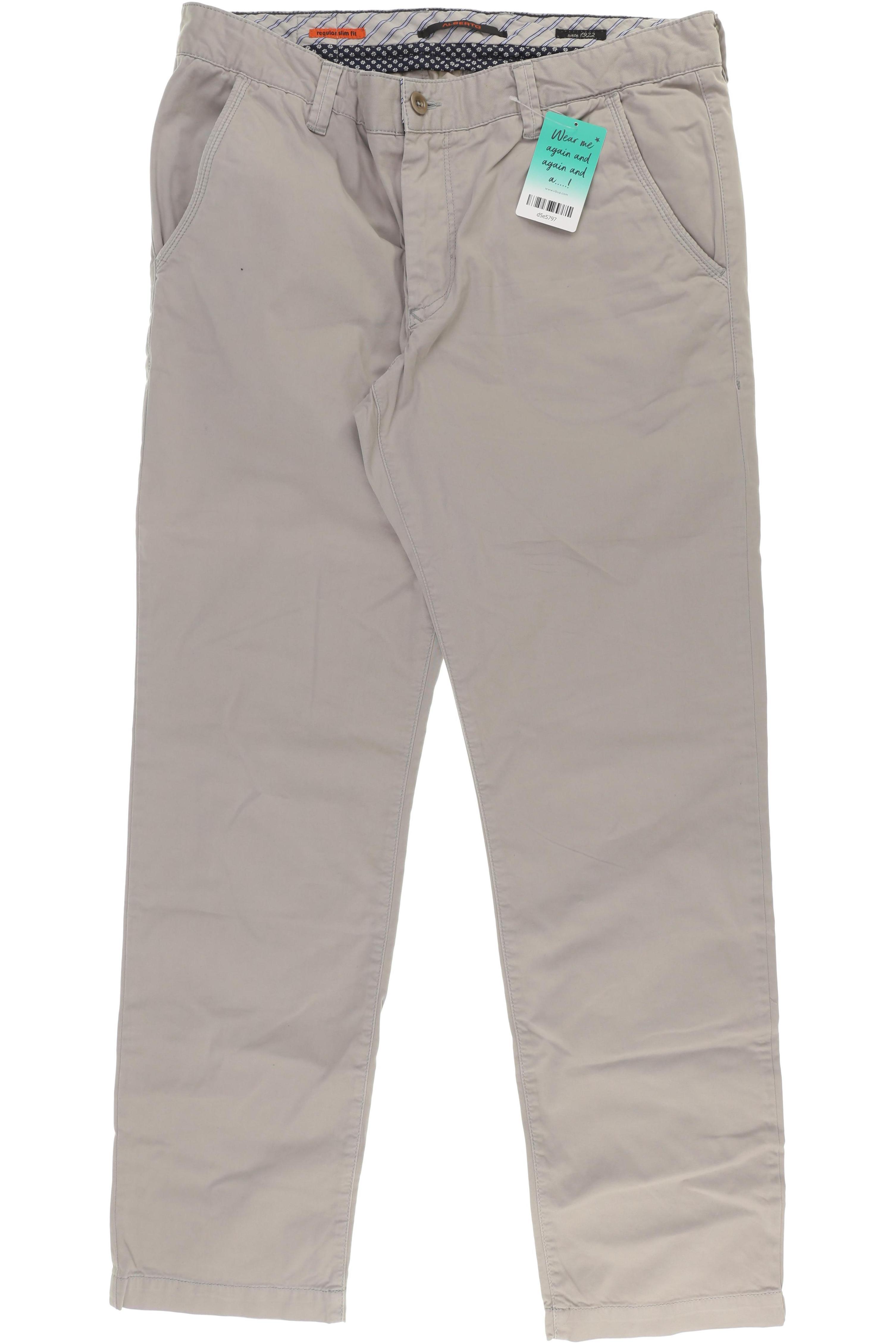 

Alberto Herren Stoffhose, grau, Gr. 36