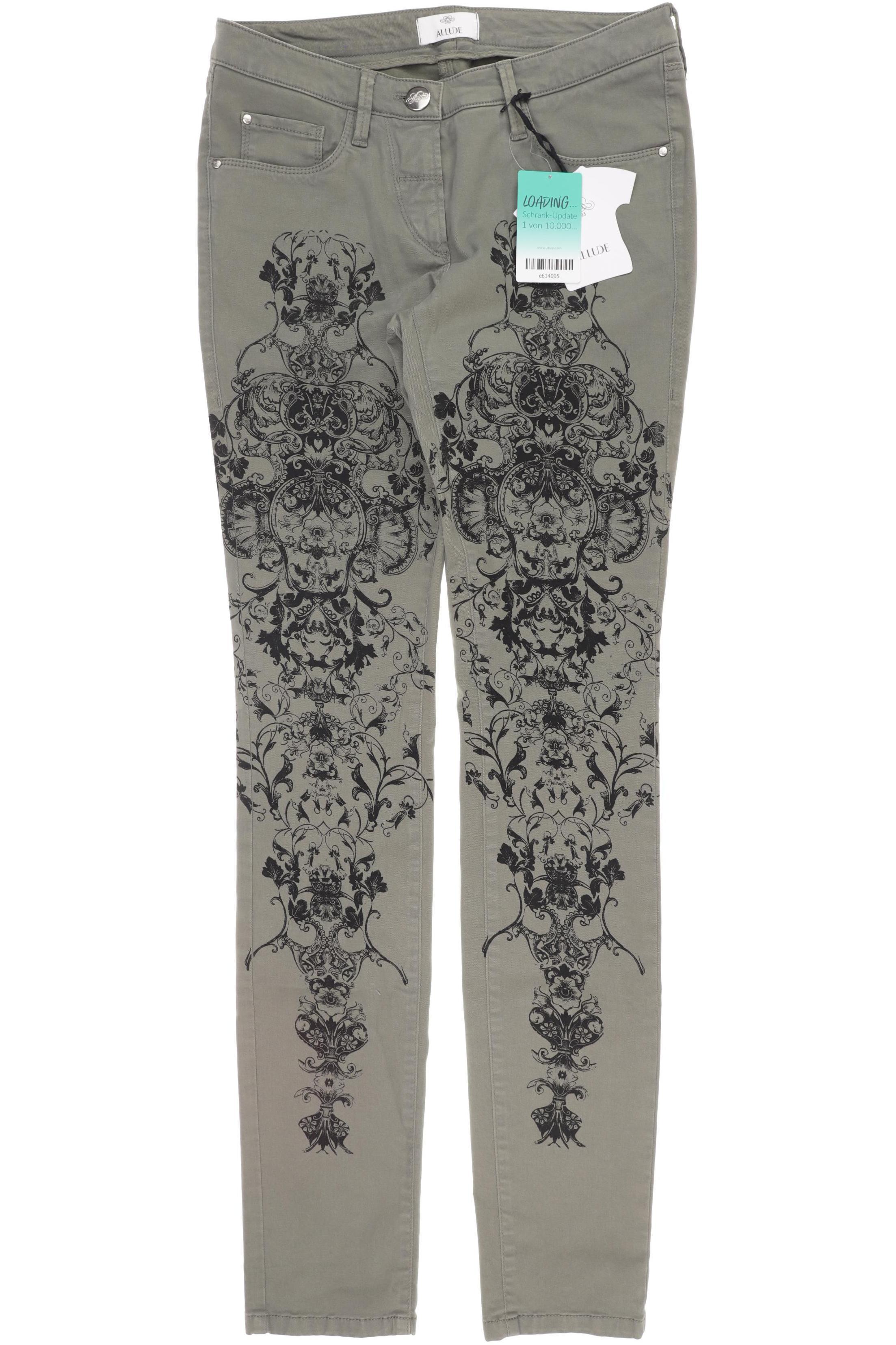 

Allude Damen Jeans, grün, Gr. 28
