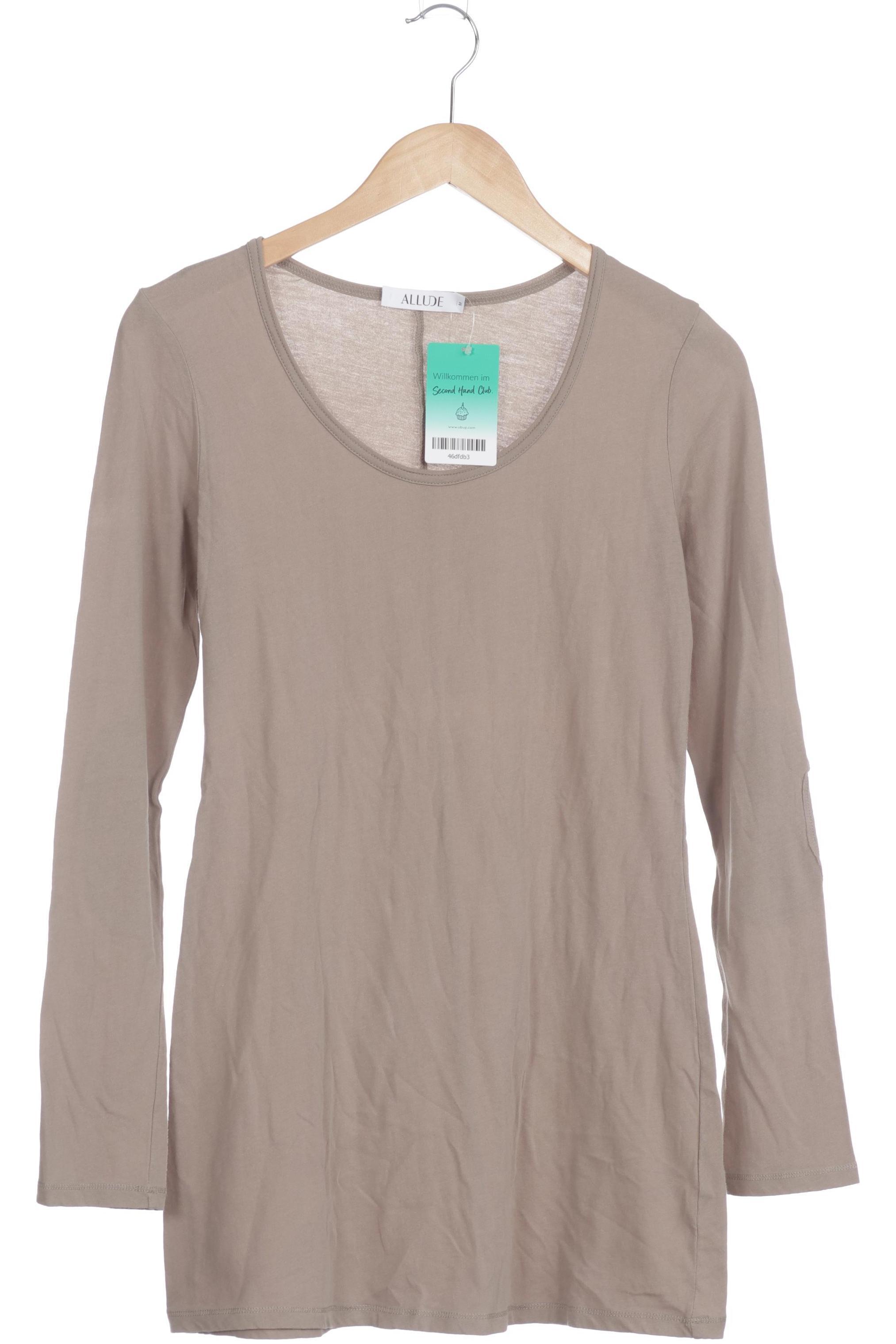 

Allude Damen Langarmshirt, beige, Gr.