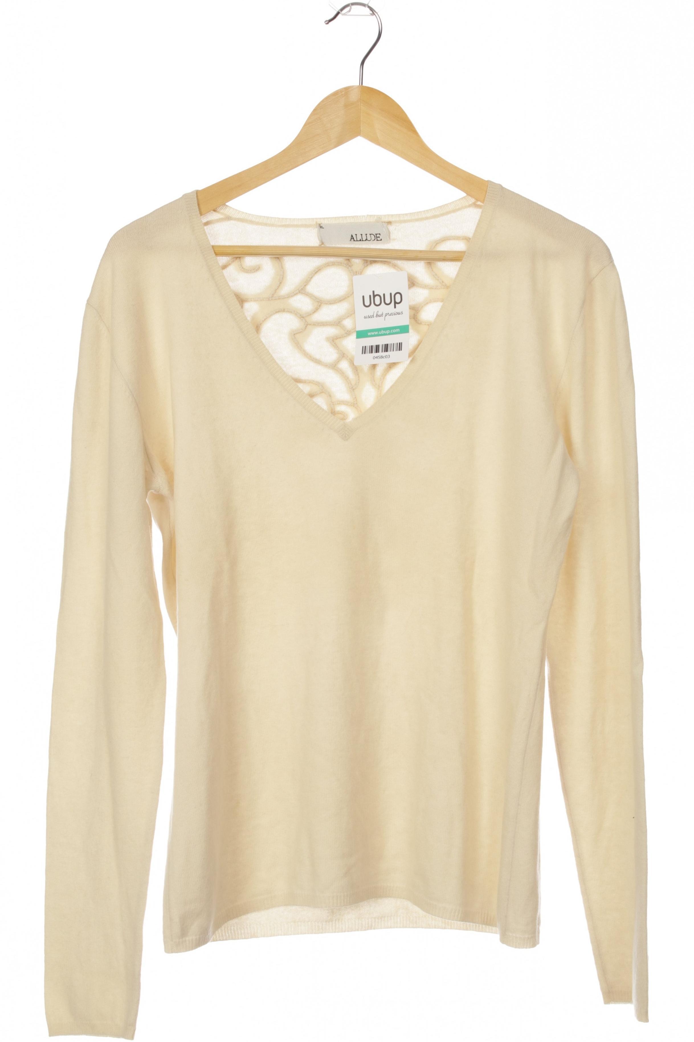 

Allude Damen Pullover, beige, Gr.