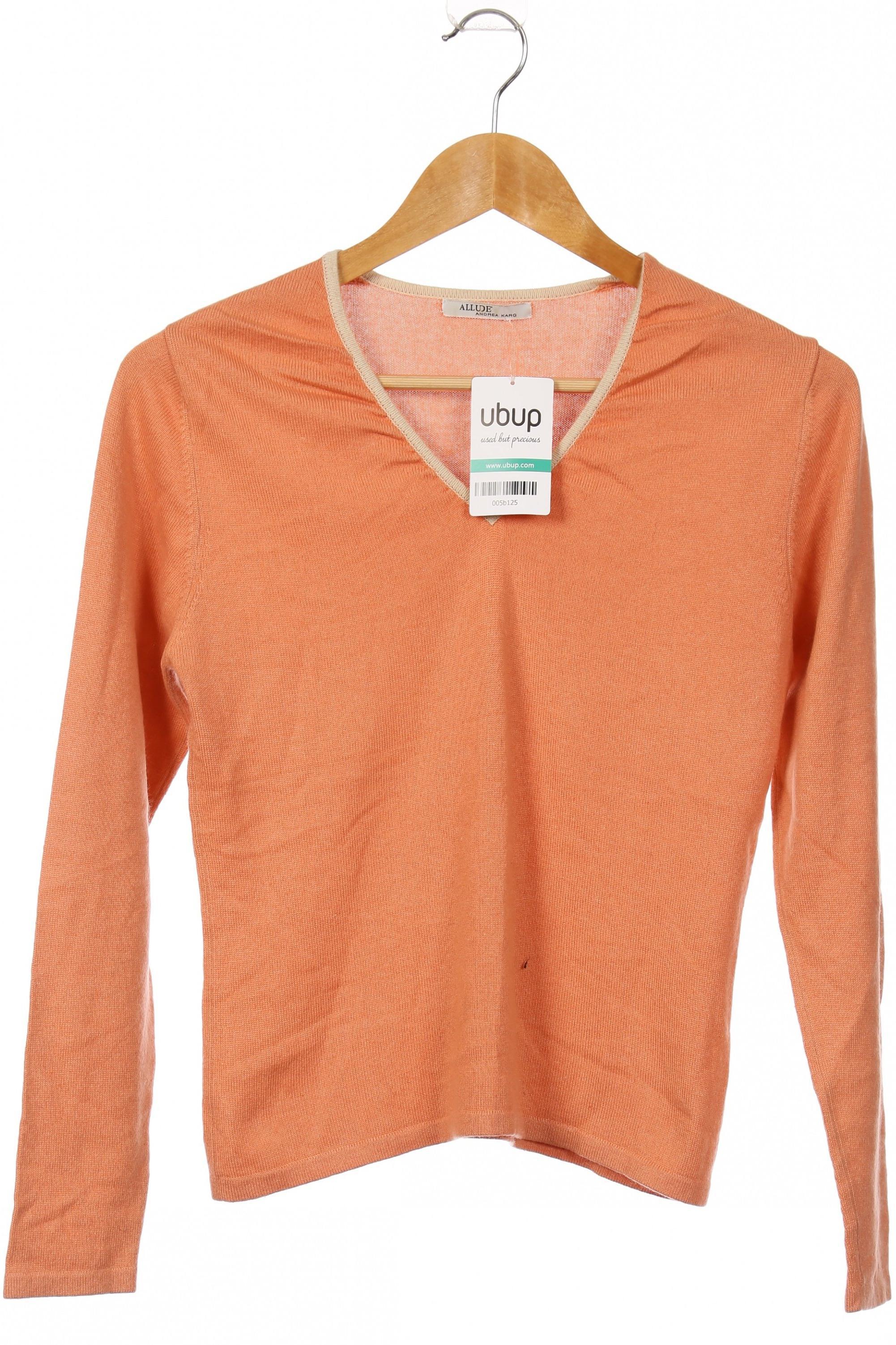 

Allude Damen Pullover, orange, Gr.