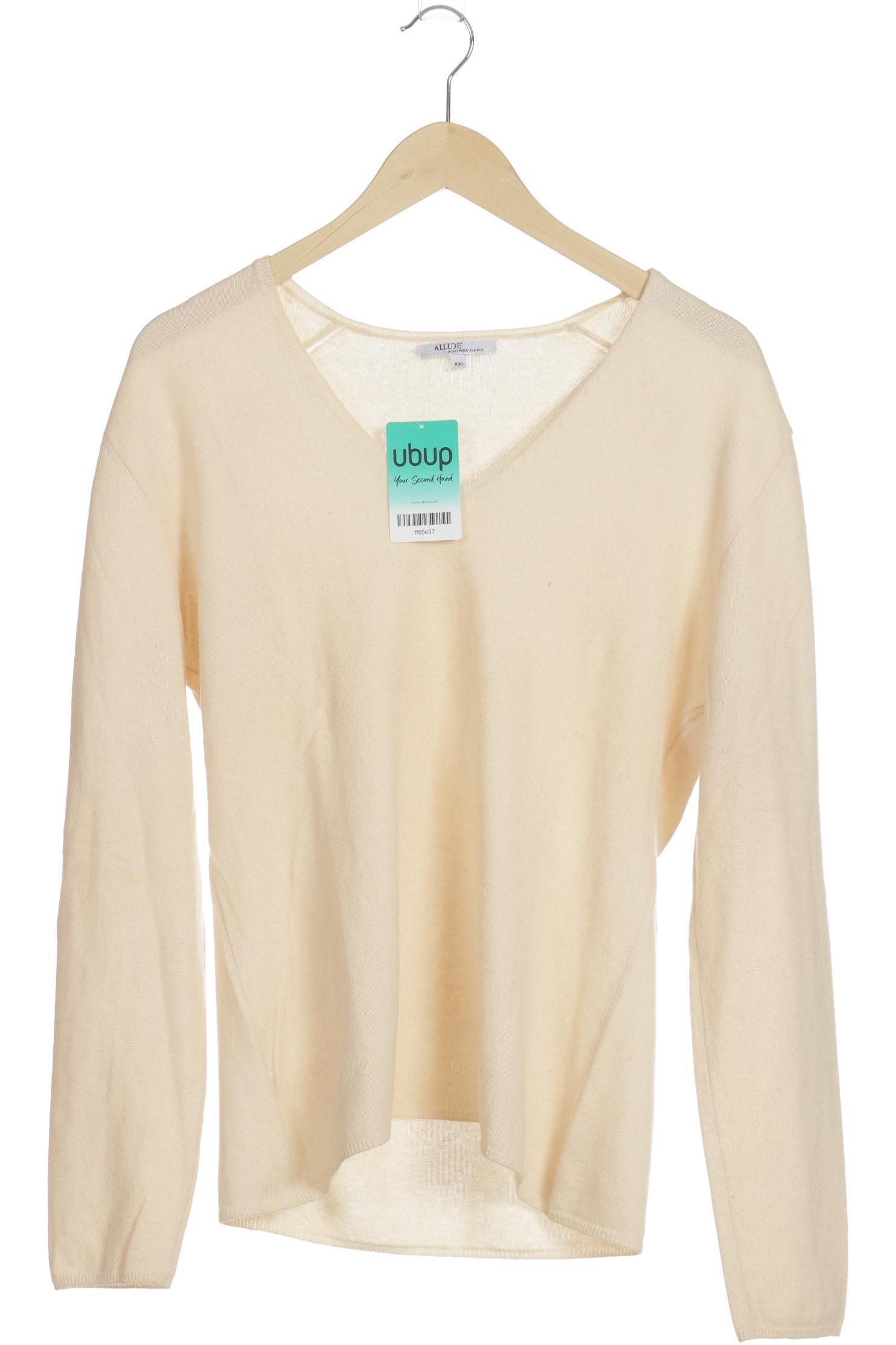 

Allude Damen Pullover, beige, Gr.