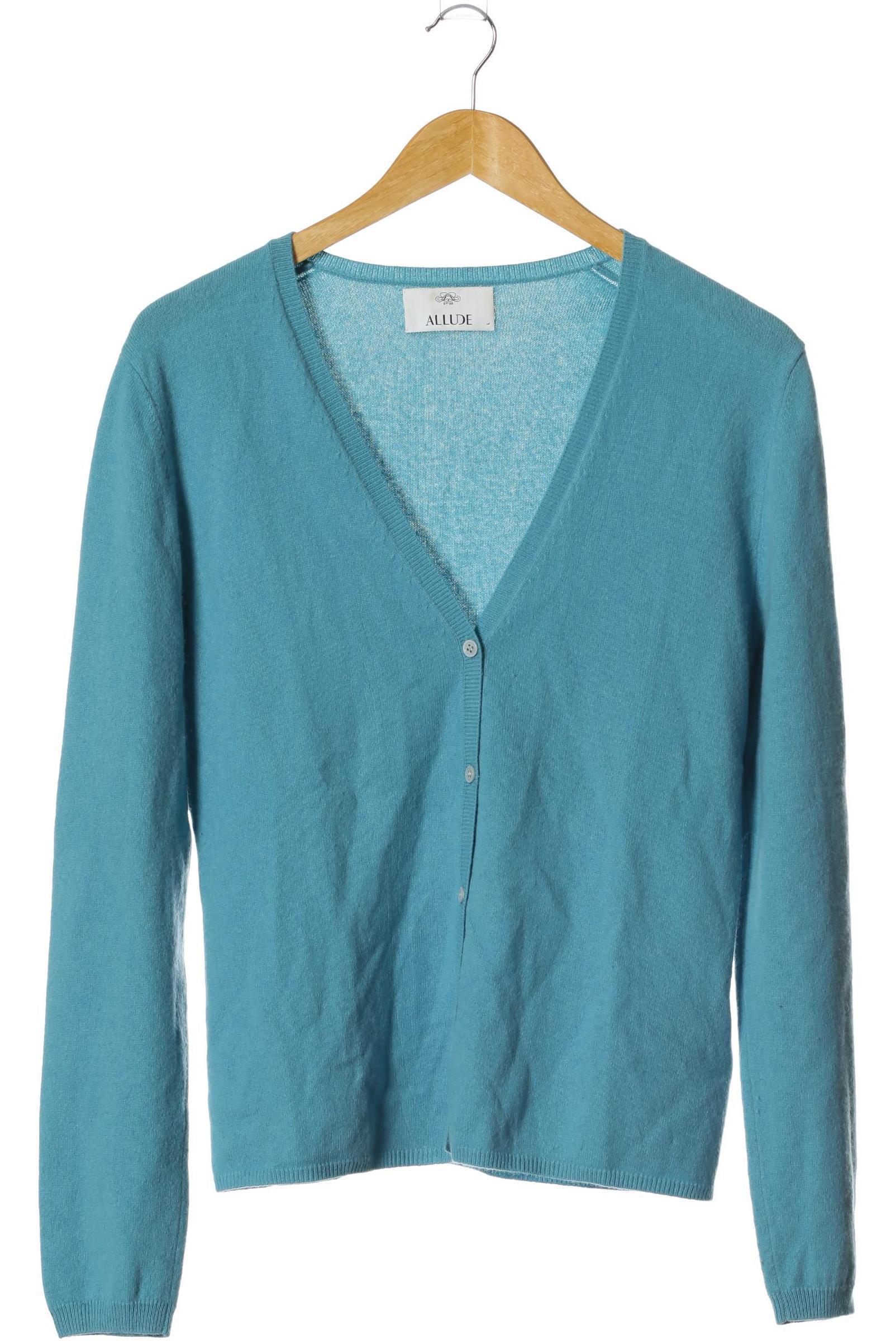 

Allude Damen Strickjacke, türkis, Gr.