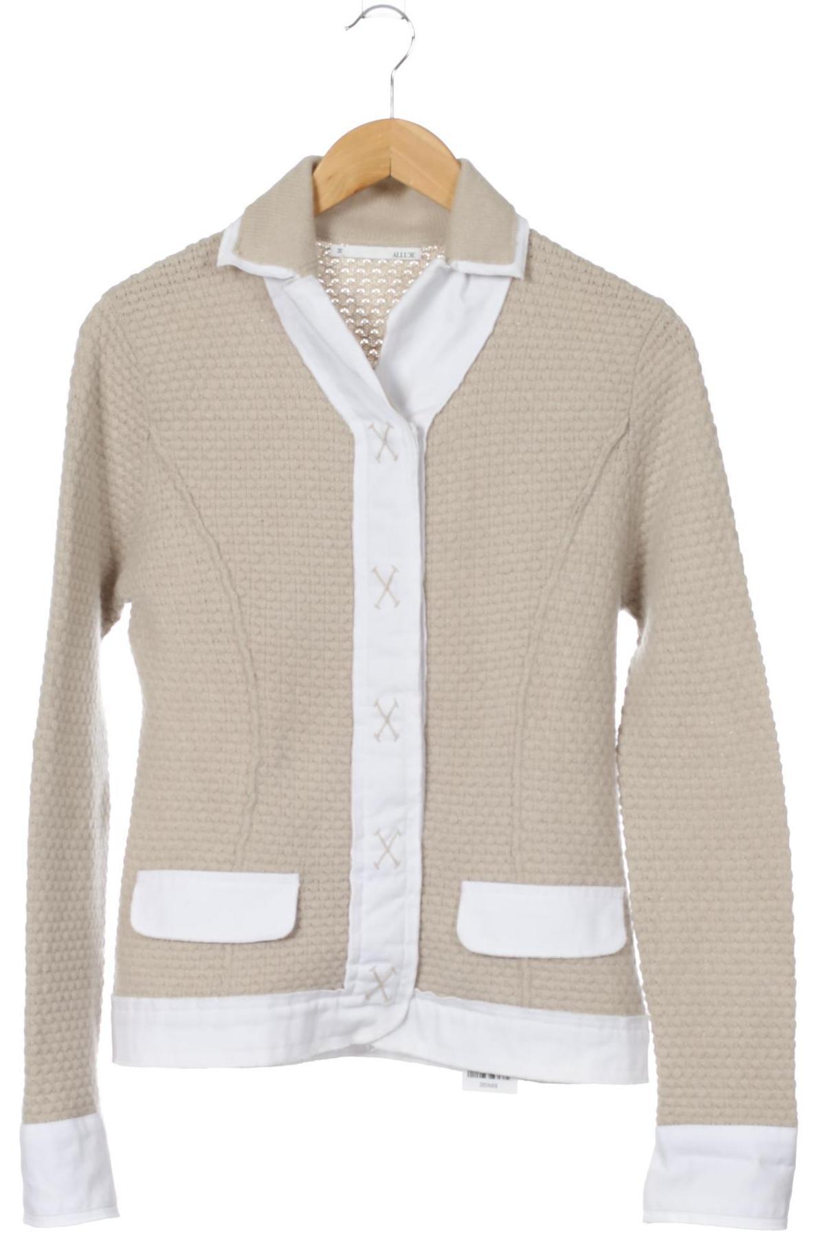 

Allude Damen Strickjacke, beige, Gr.