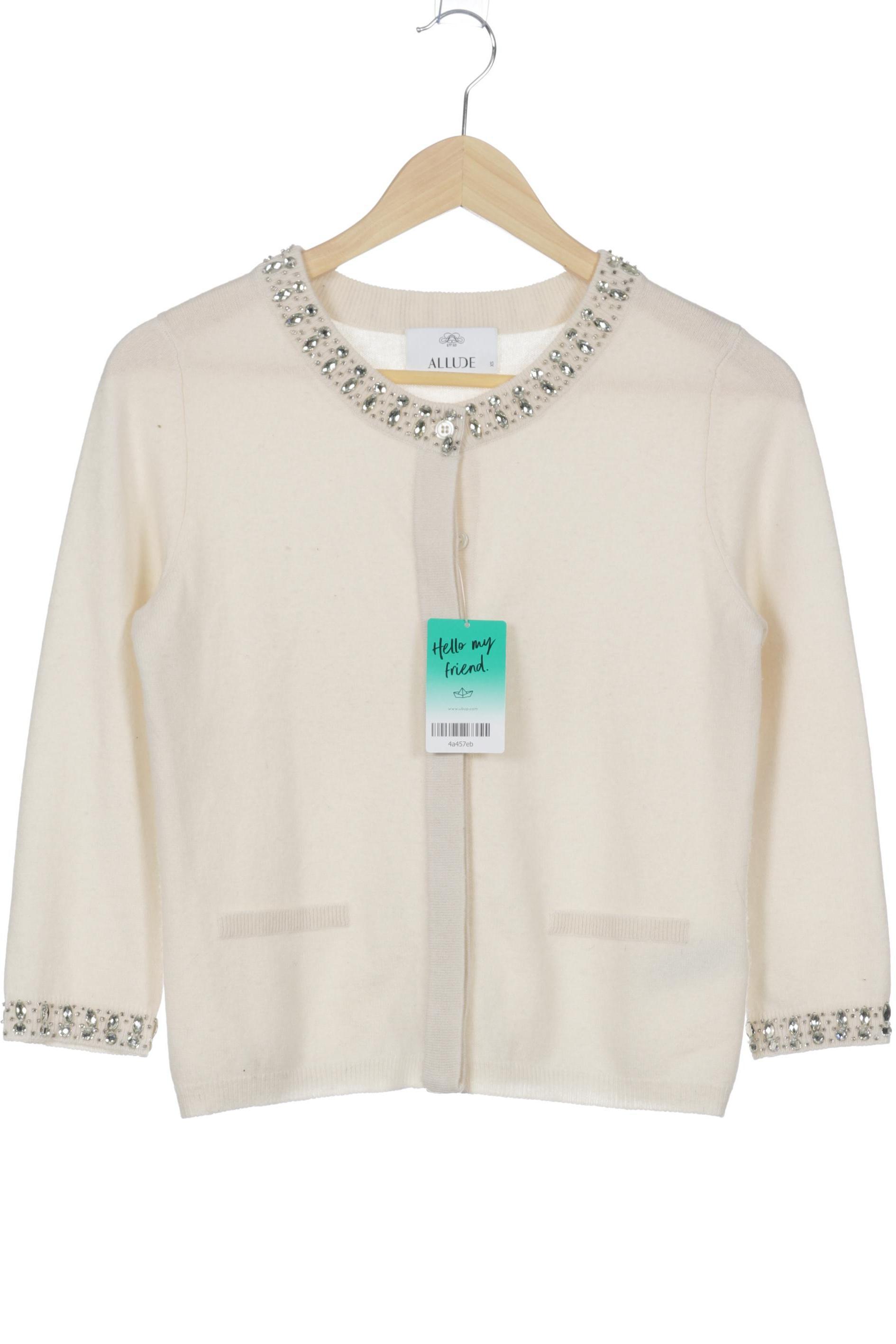 

Allude Damen Strickjacke, beige, Gr.