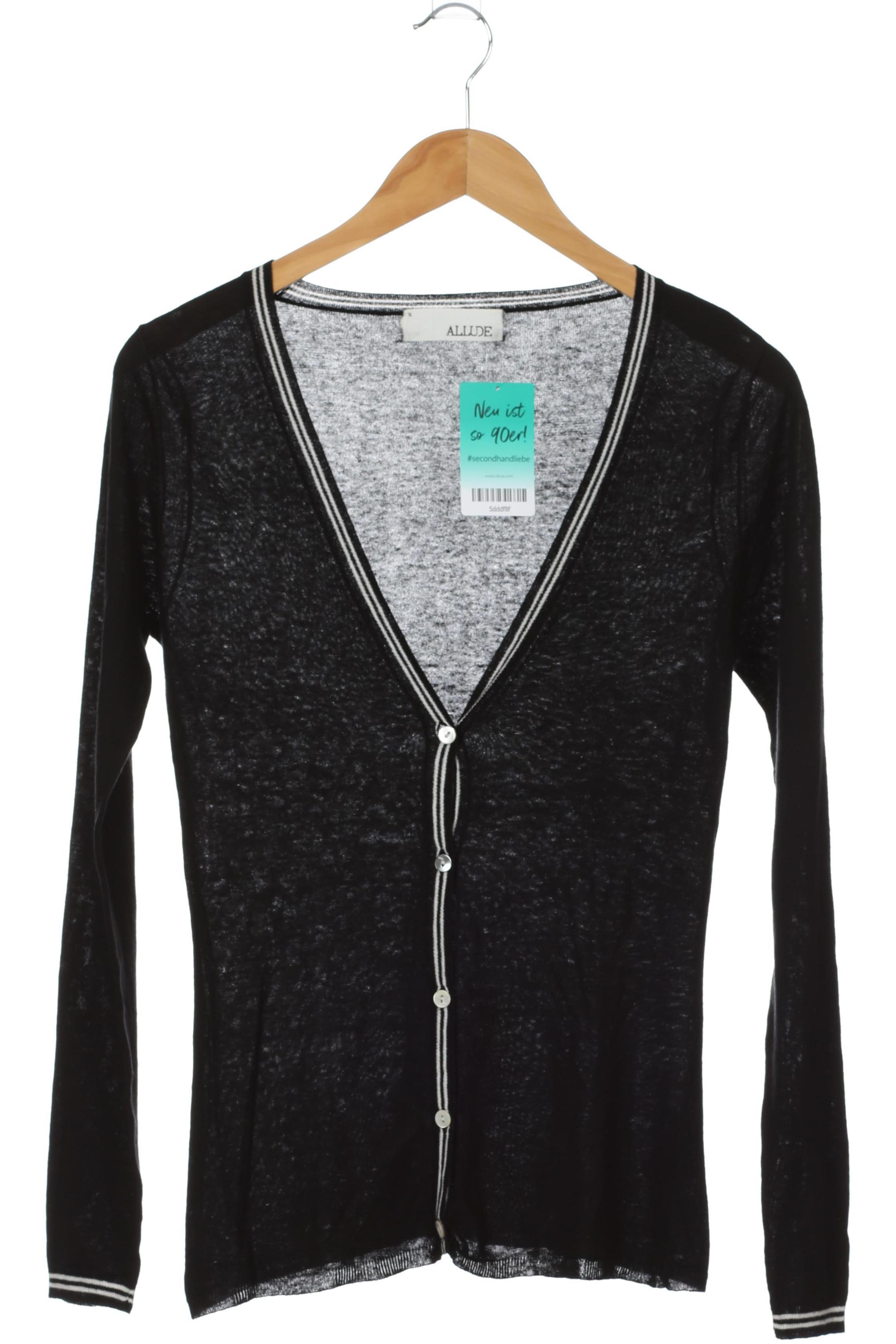 

Allude Damen Strickjacke, schwarz, Gr.