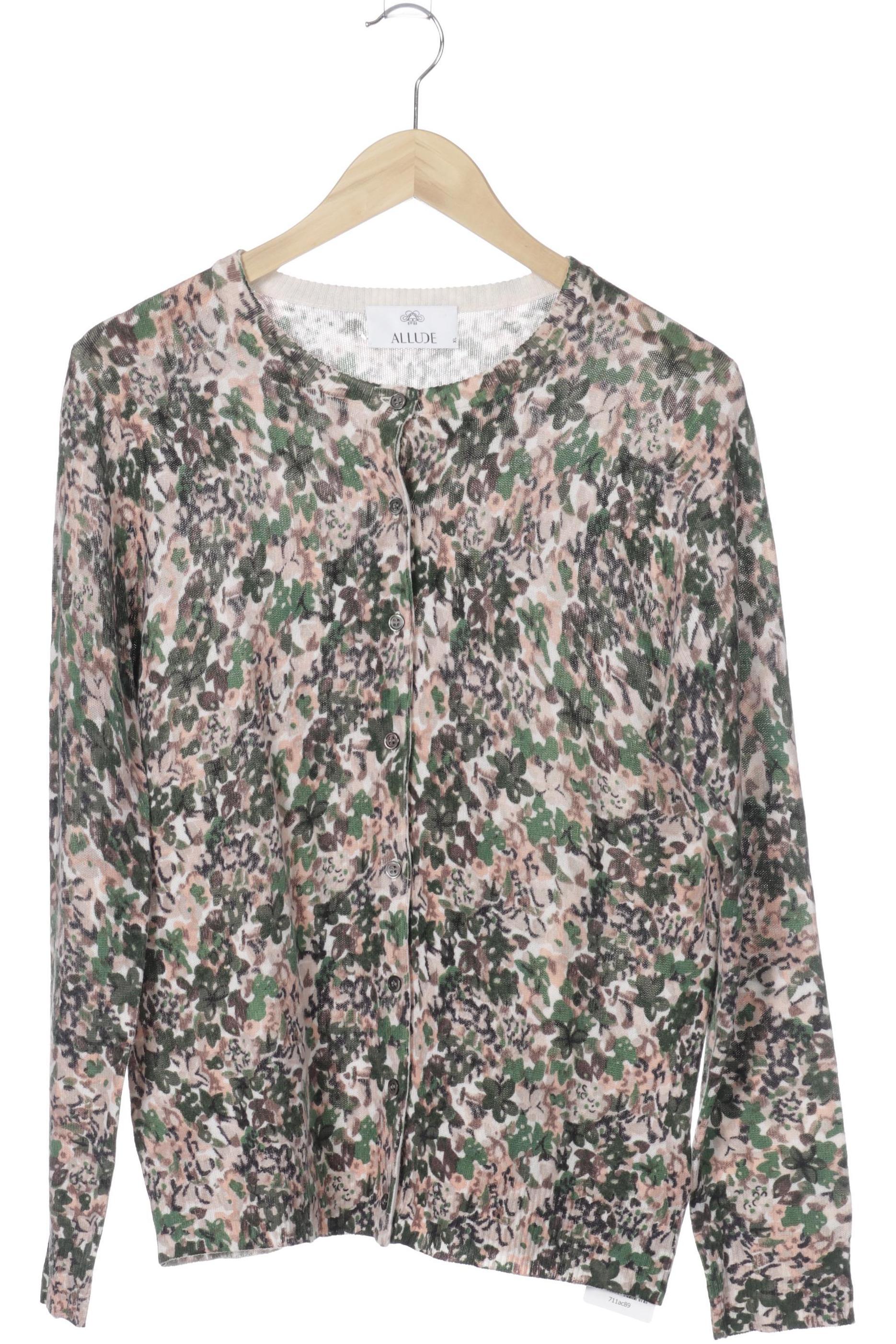 

Allude Damen Strickjacke, grün, Gr.