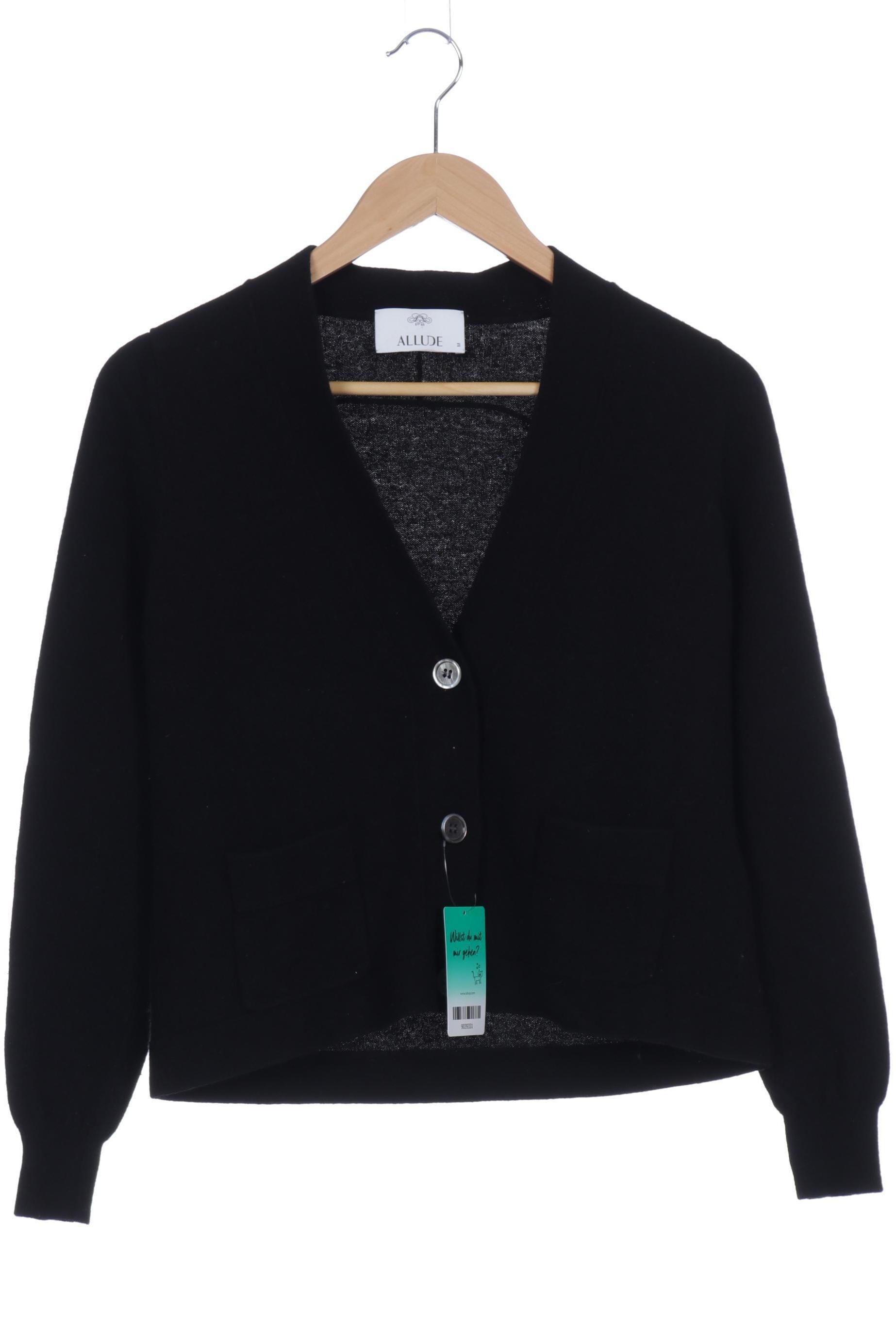 

Allude Damen Strickjacke, schwarz, Gr.