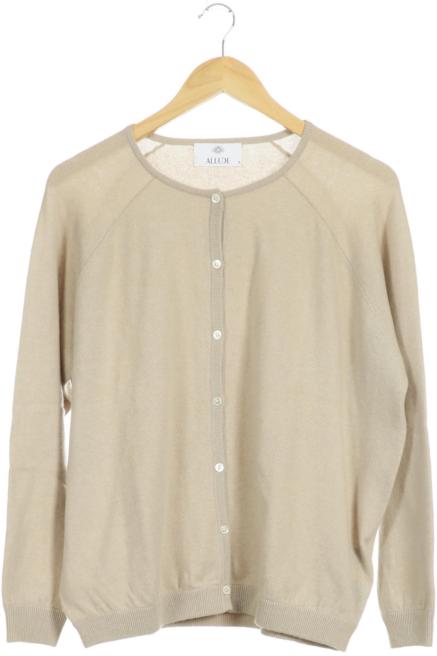 

Allude Damen Strickjacke, beige, Gr.