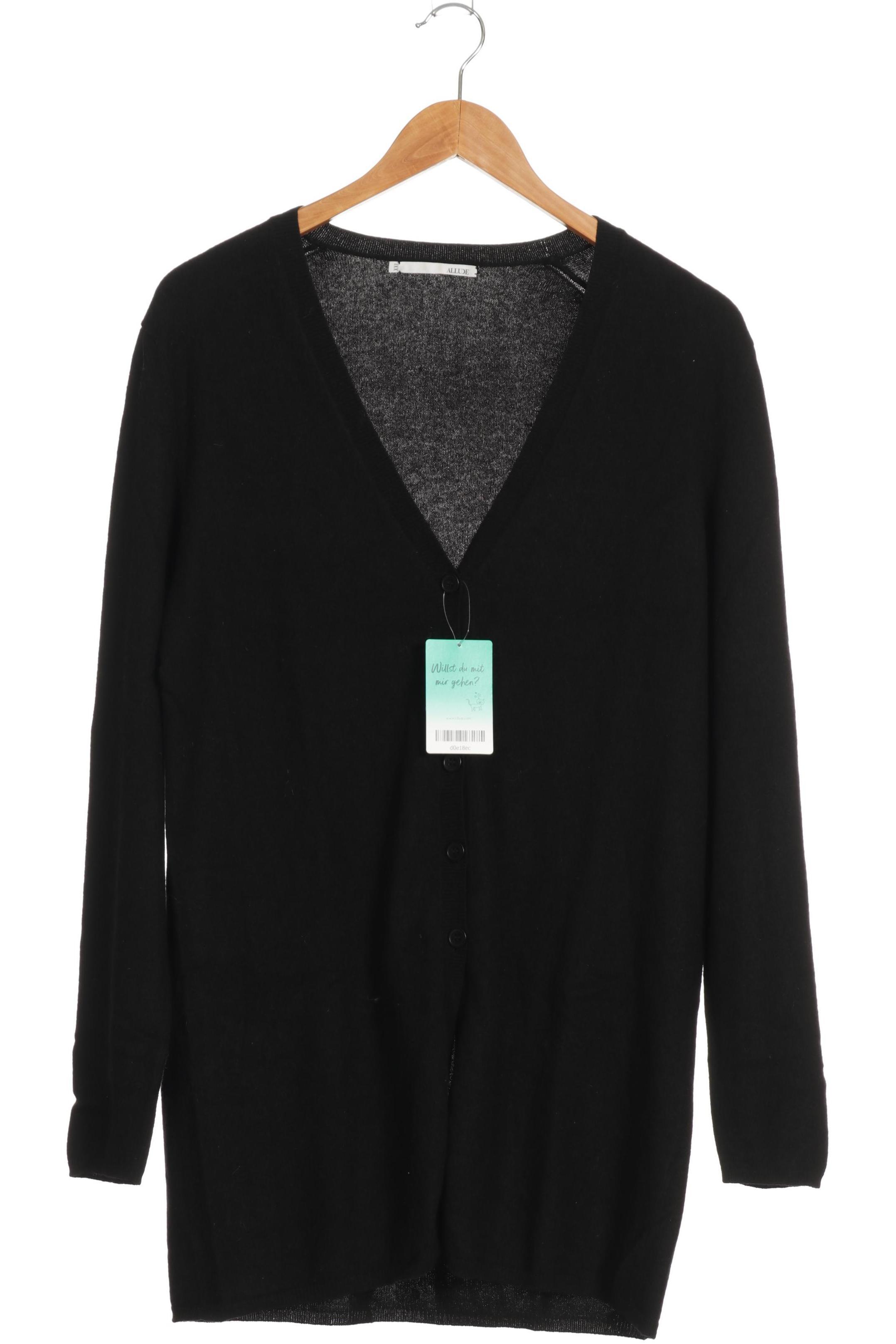 

Allude Damen Strickjacke, schwarz, Gr.