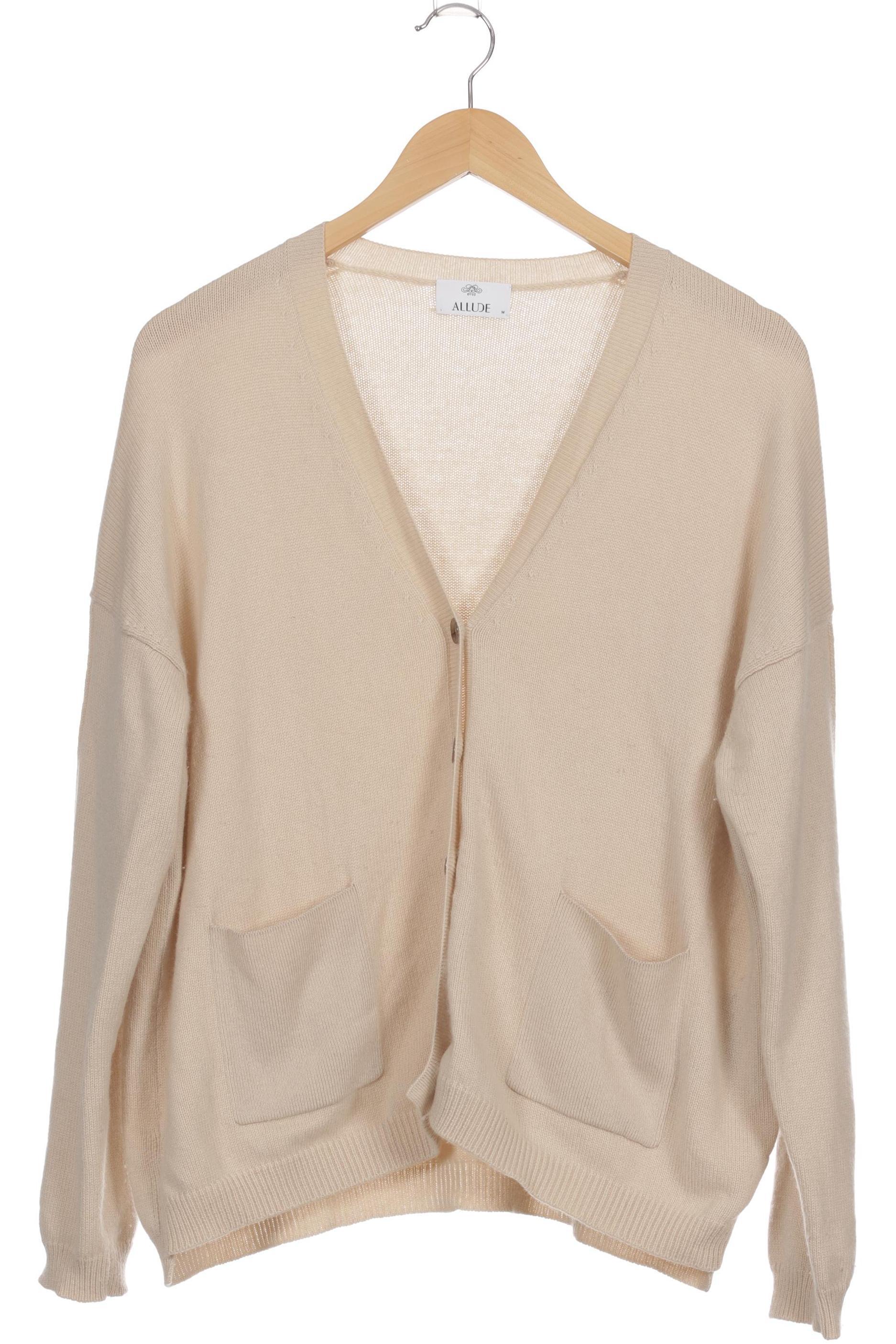

Allude Damen Strickjacke, beige, Gr.