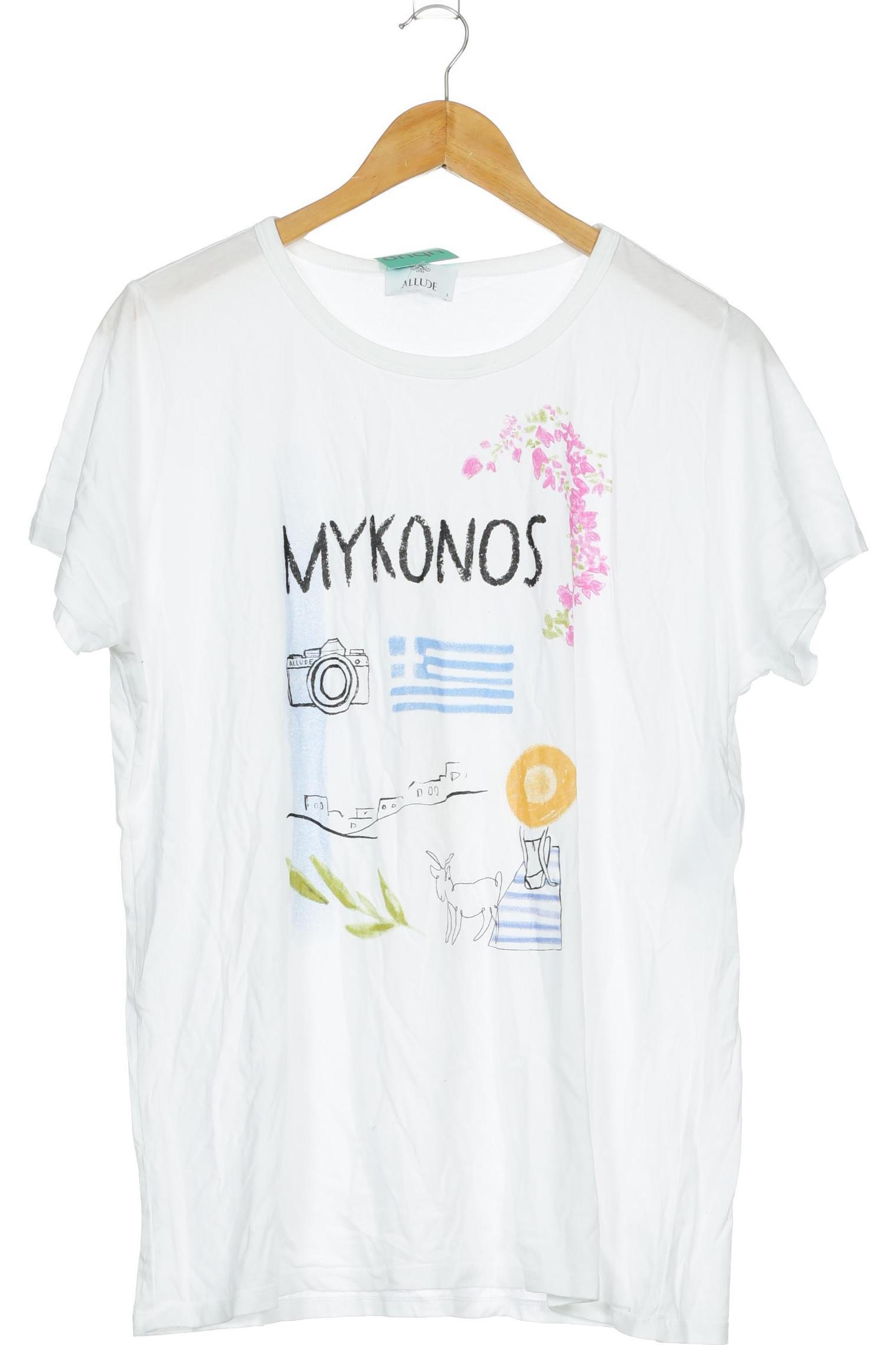 

Allude Damen T-Shirt, weiß, Gr.