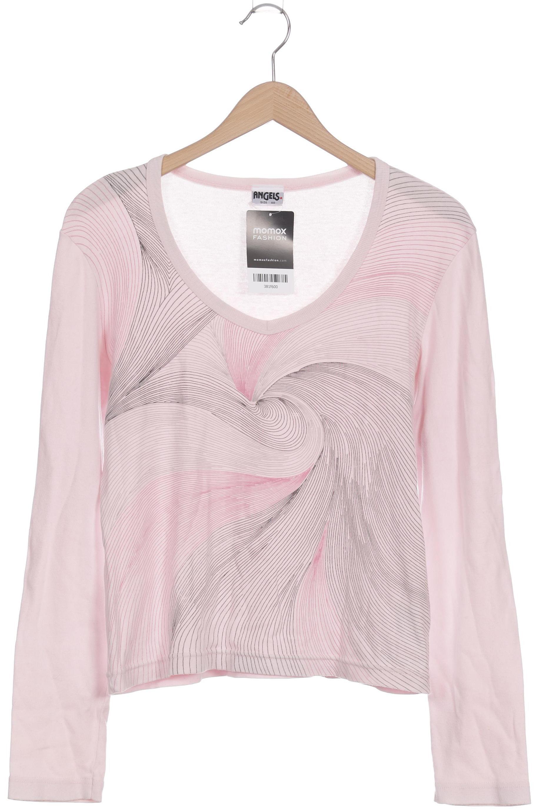 

Angels Damen Langarmshirt, pink, Gr. 40