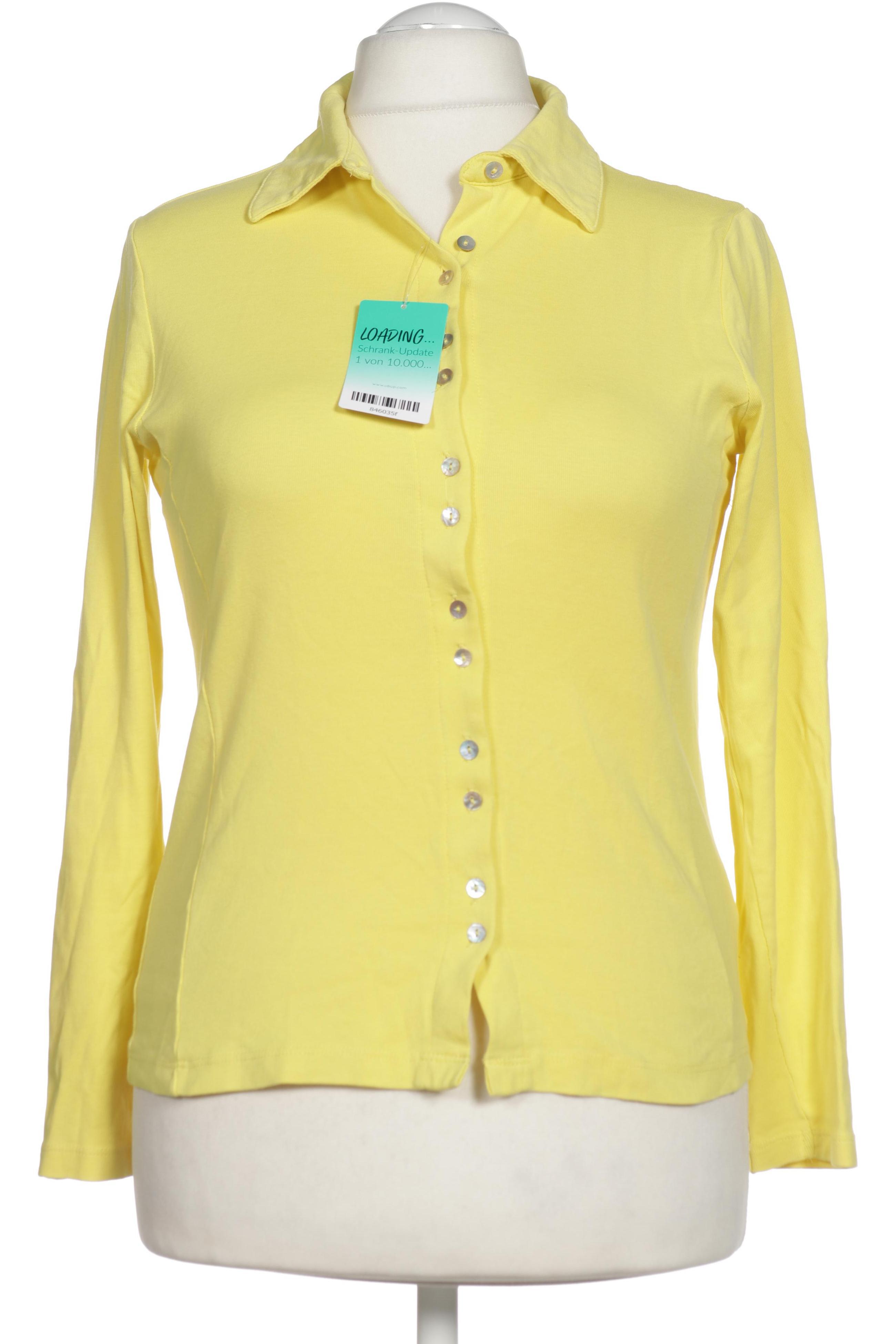 

Apanage Damen Strickjacke, gelb, Gr. 48