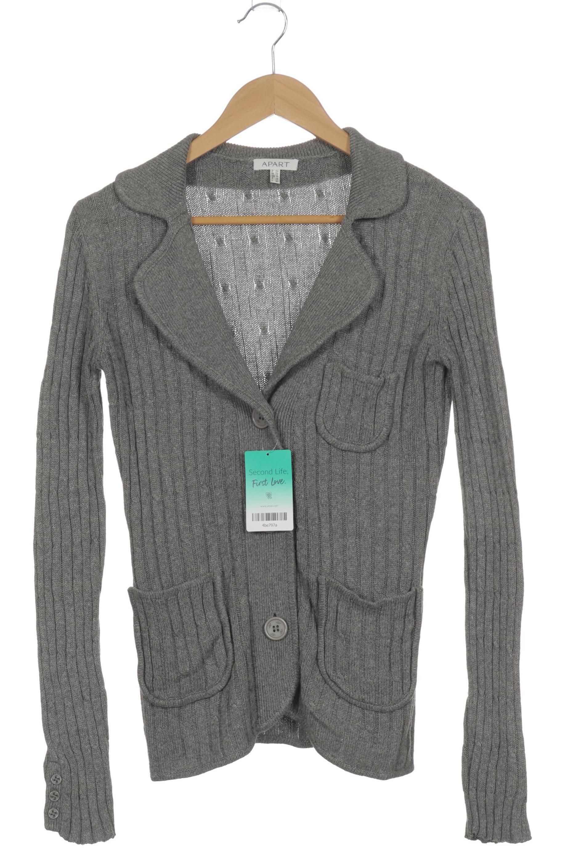

Apart Damen Strickjacke, grau, Gr. 36
