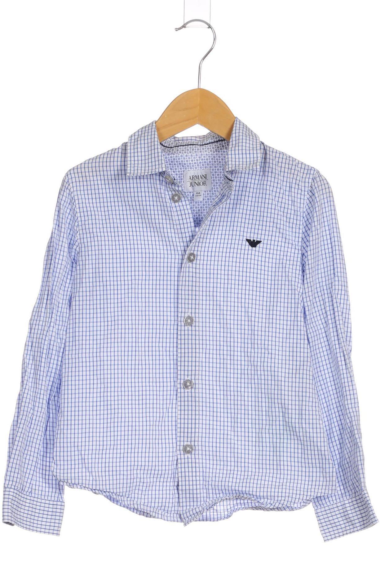 

Armani Junior Jungen Hemd, blau, Gr. 116