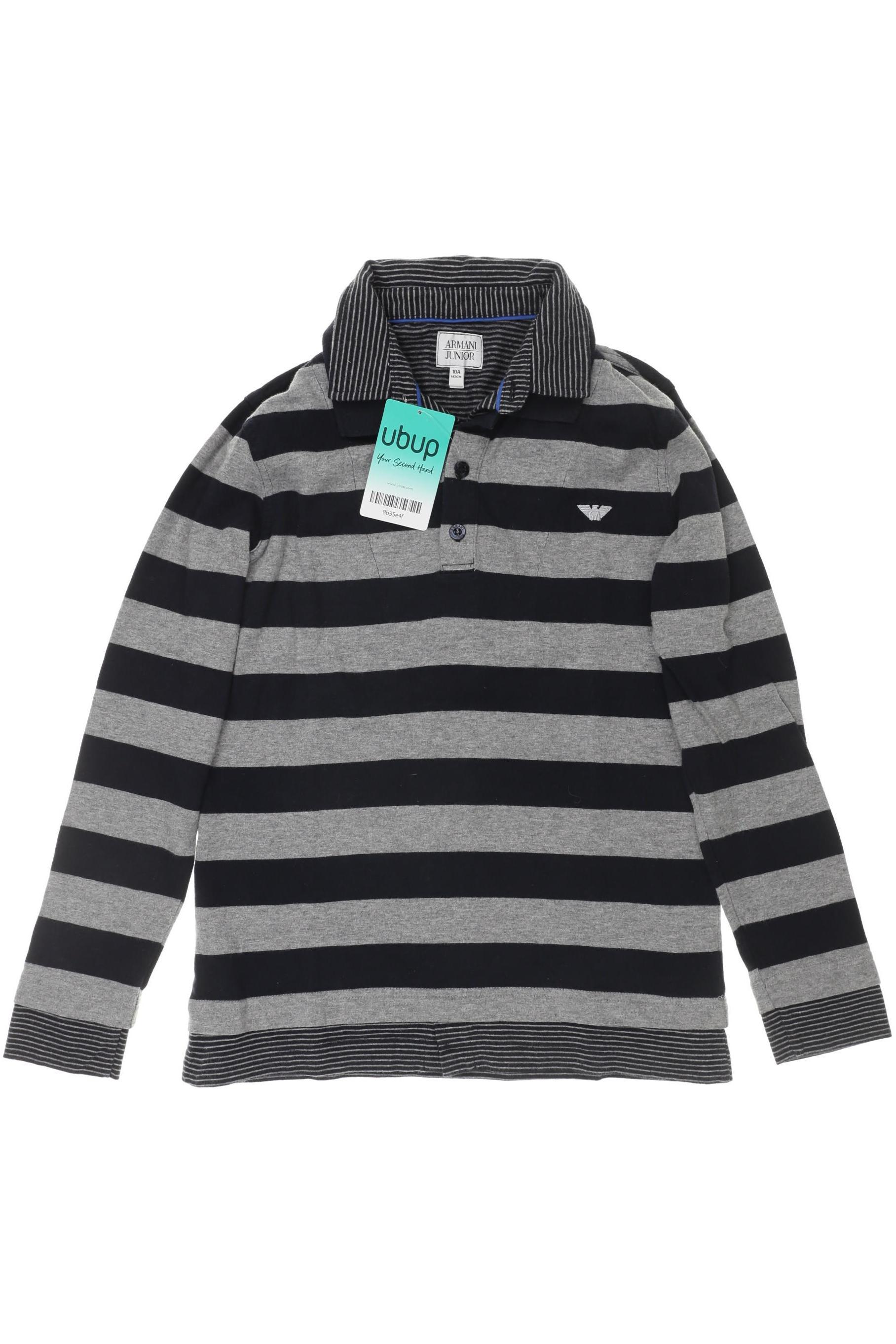

Armani Junior Jungen Langarmshirt, grau, Gr. 140