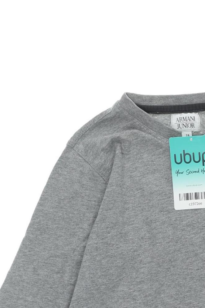 Thumbnail - Armani Junior Jungen Langarmshirt, grau, Gr. 122