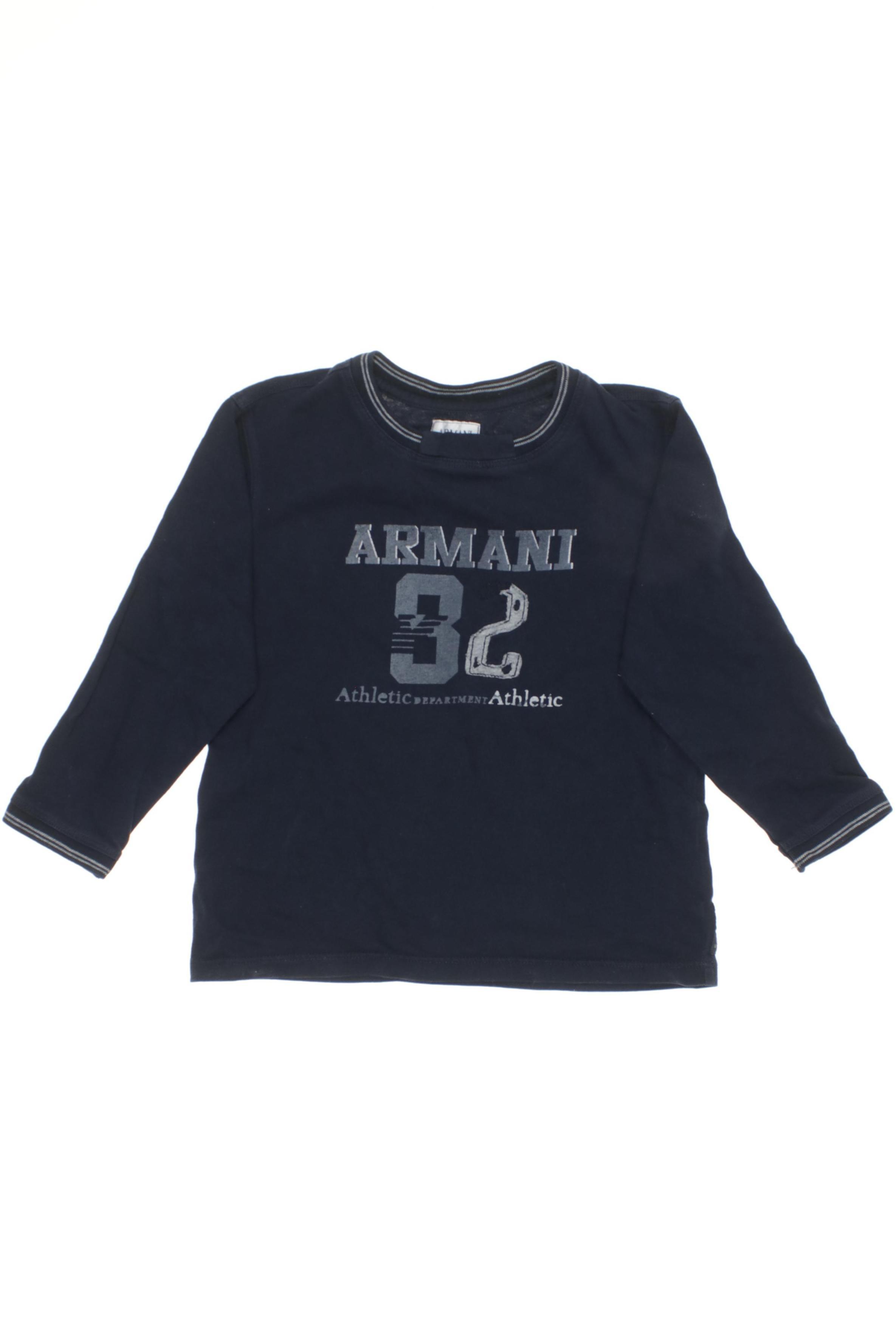 

Armani Junior Jungen Langarmshirt, blau, Gr. 98