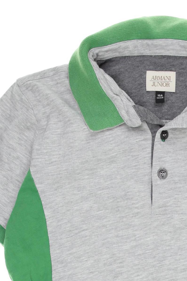 Thumbnail - Armani Junior Jungen Poloshirt, grau, Gr. 140