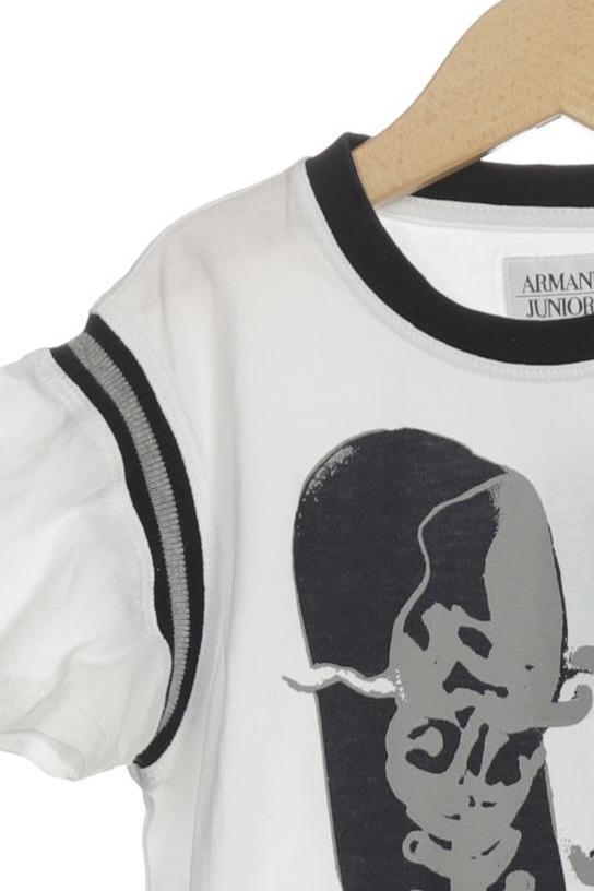 Thumbnail - Armani Junior Jungen T-Shirt, weiß, Gr. 110