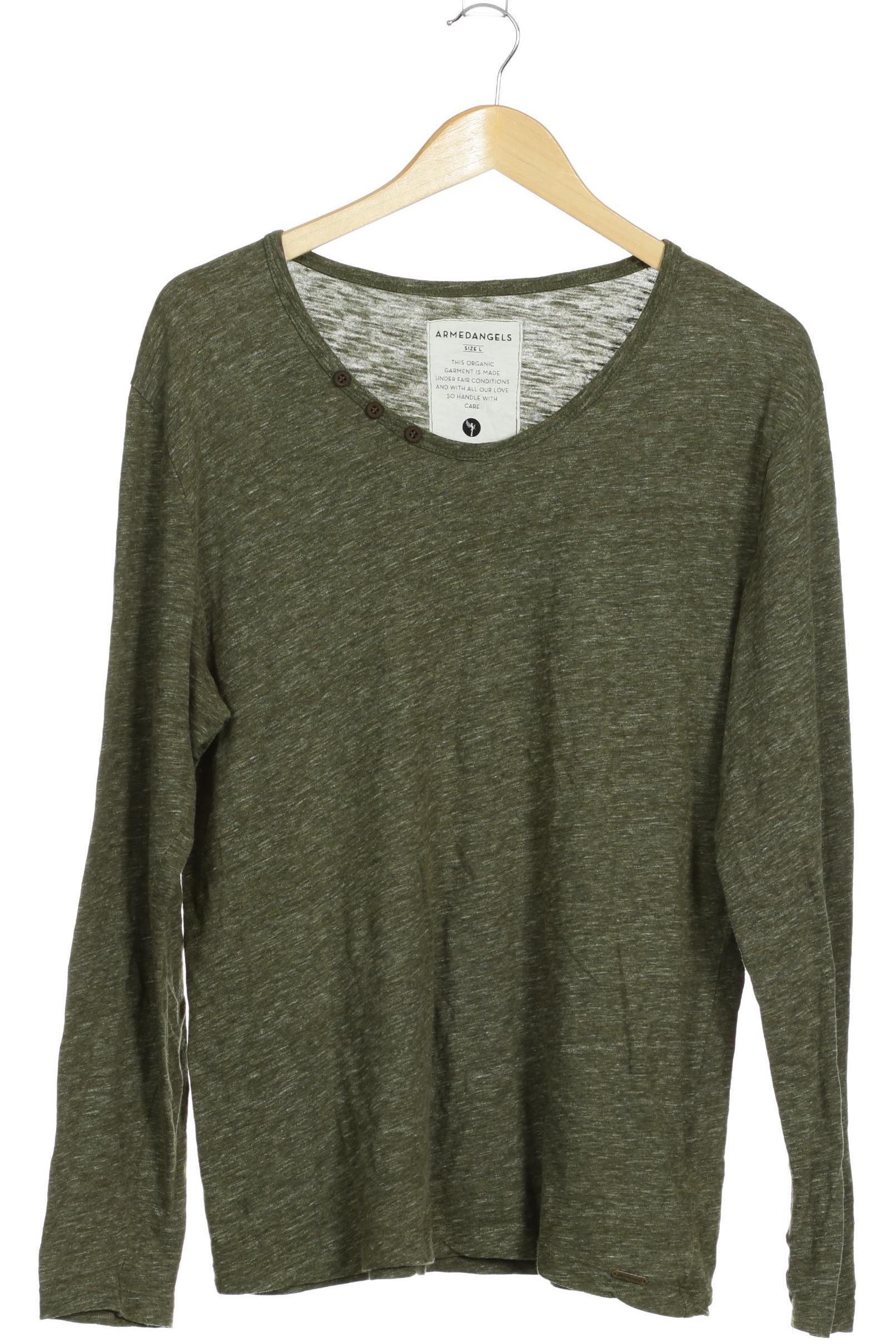 

Armedangels Damen Langarmshirt, grün, Gr.