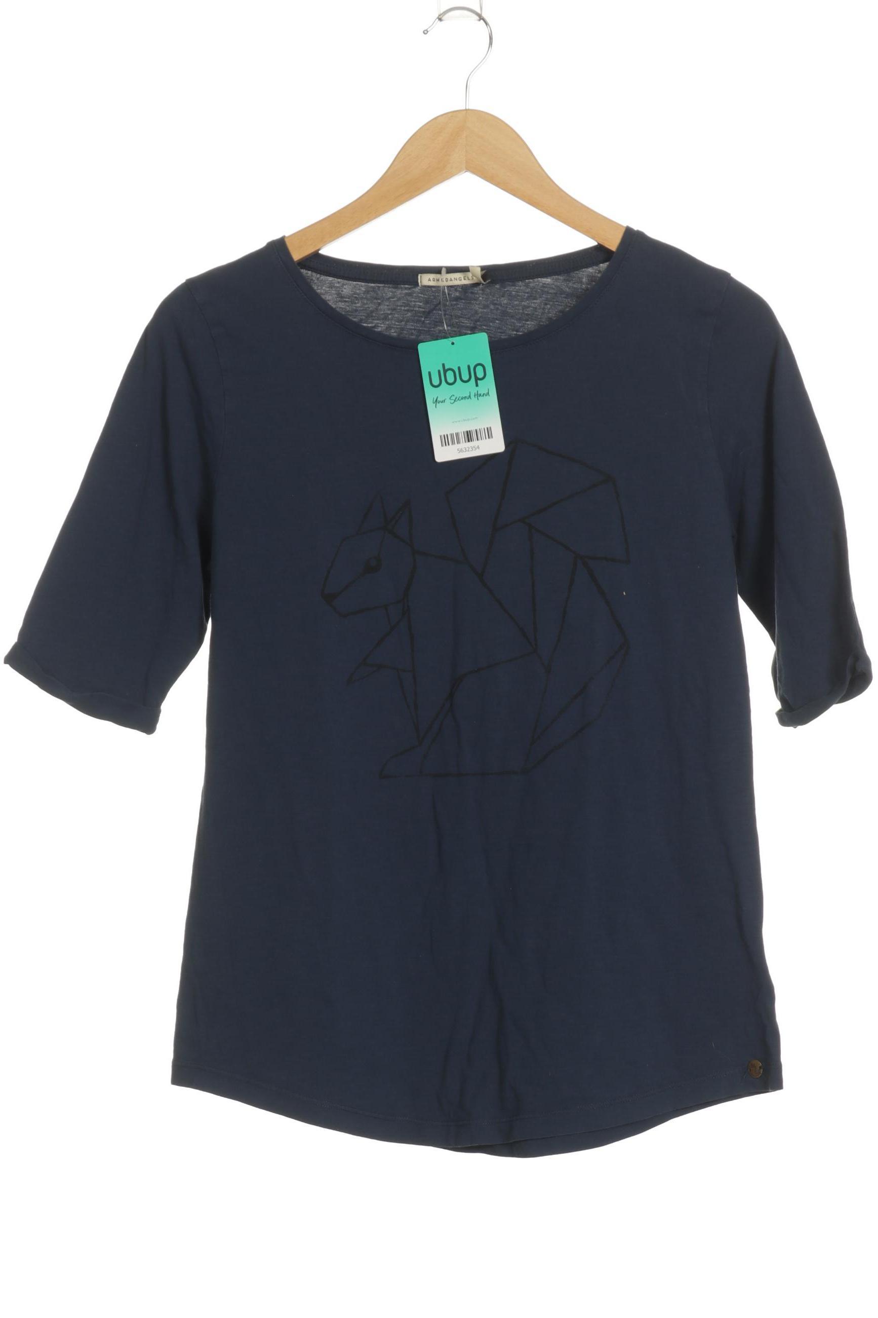 

Armedangels Damen Langarmshirt, blau, Gr.