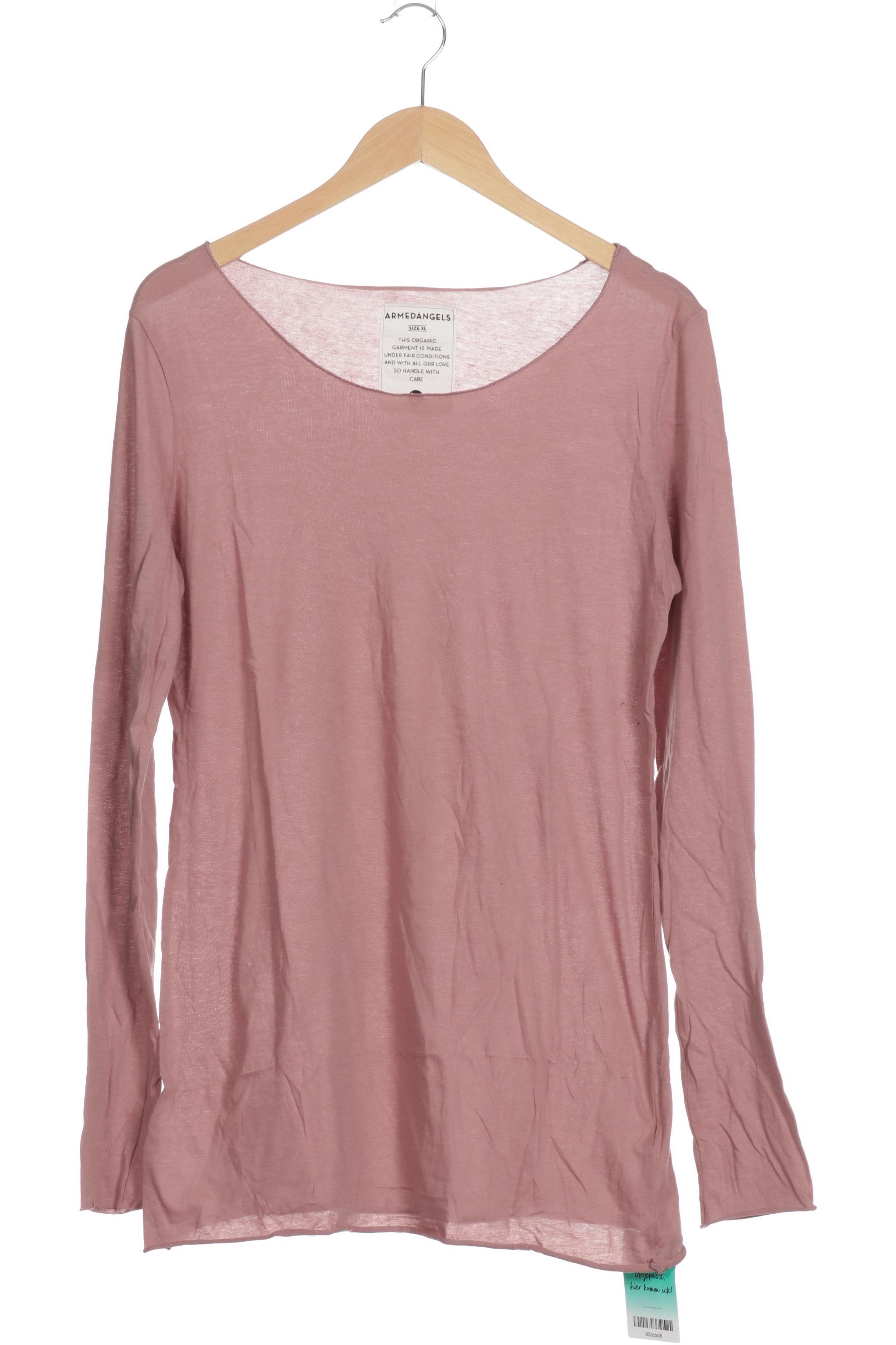 

Armedangels Damen Langarmshirt, pink, Gr.