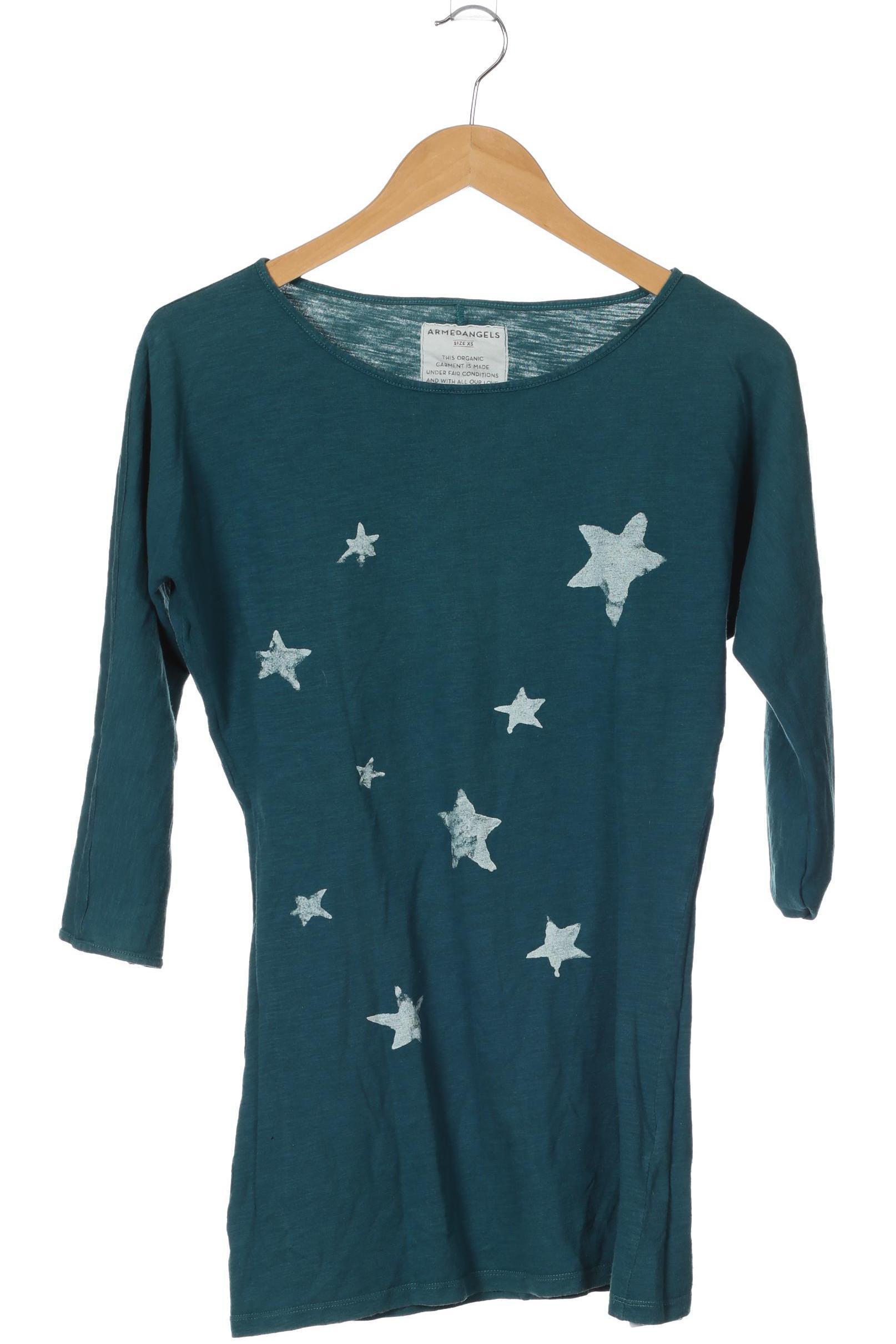 

Armedangels Damen Langarmshirt, türkis, Gr.