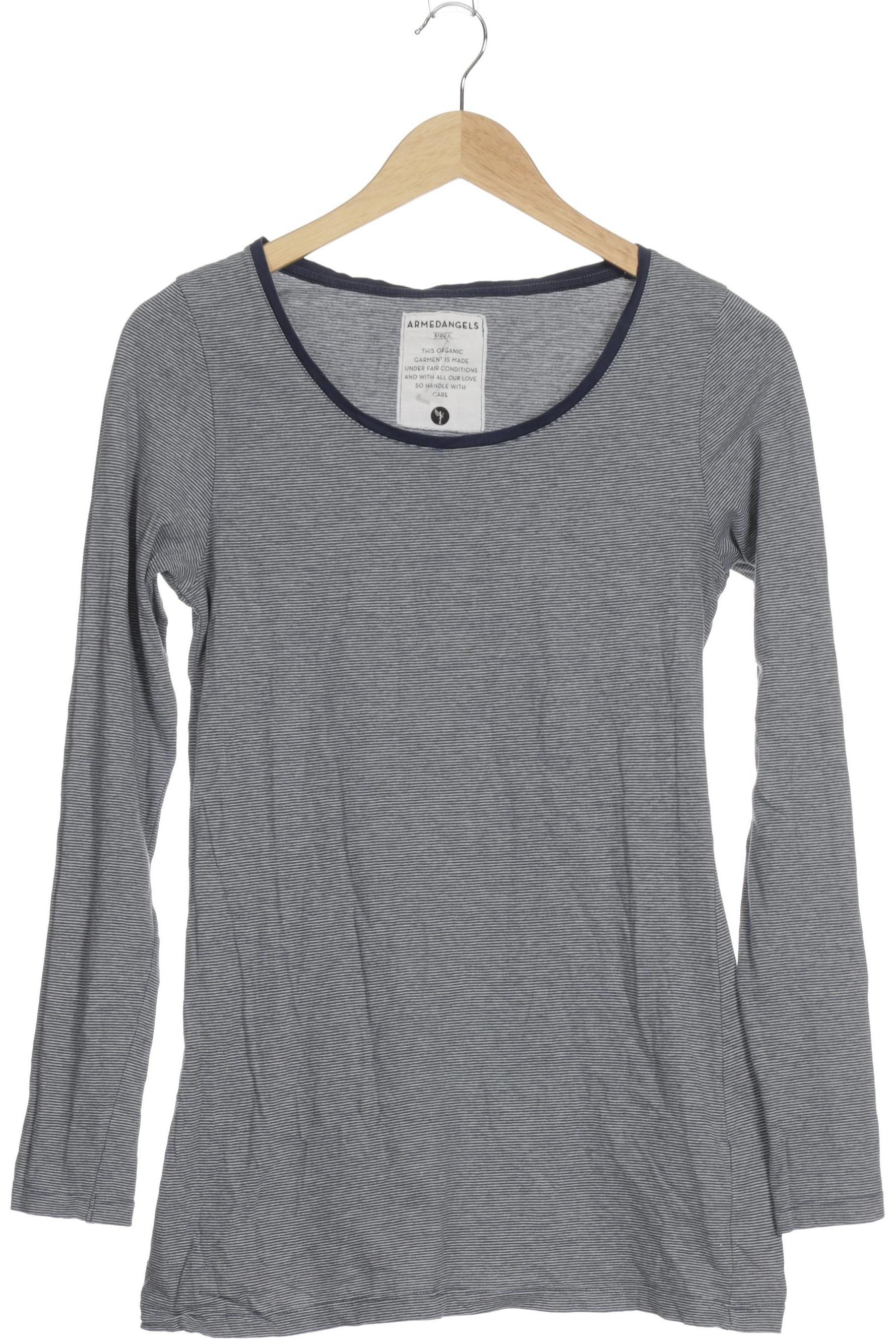 

Armedangels Damen Langarmshirt, blau, Gr.