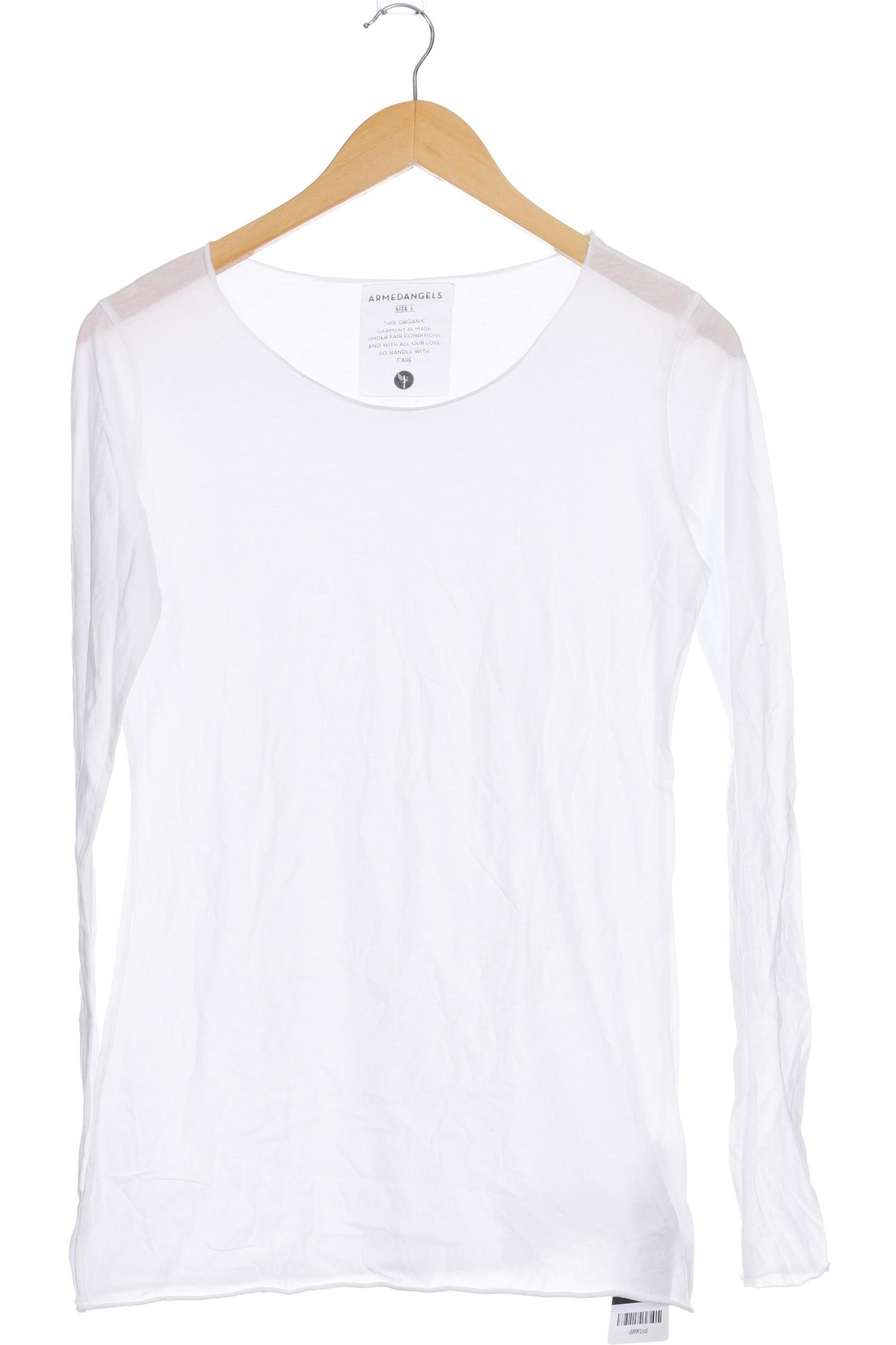 

Armedangels Damen Langarmshirt, weiß, Gr.