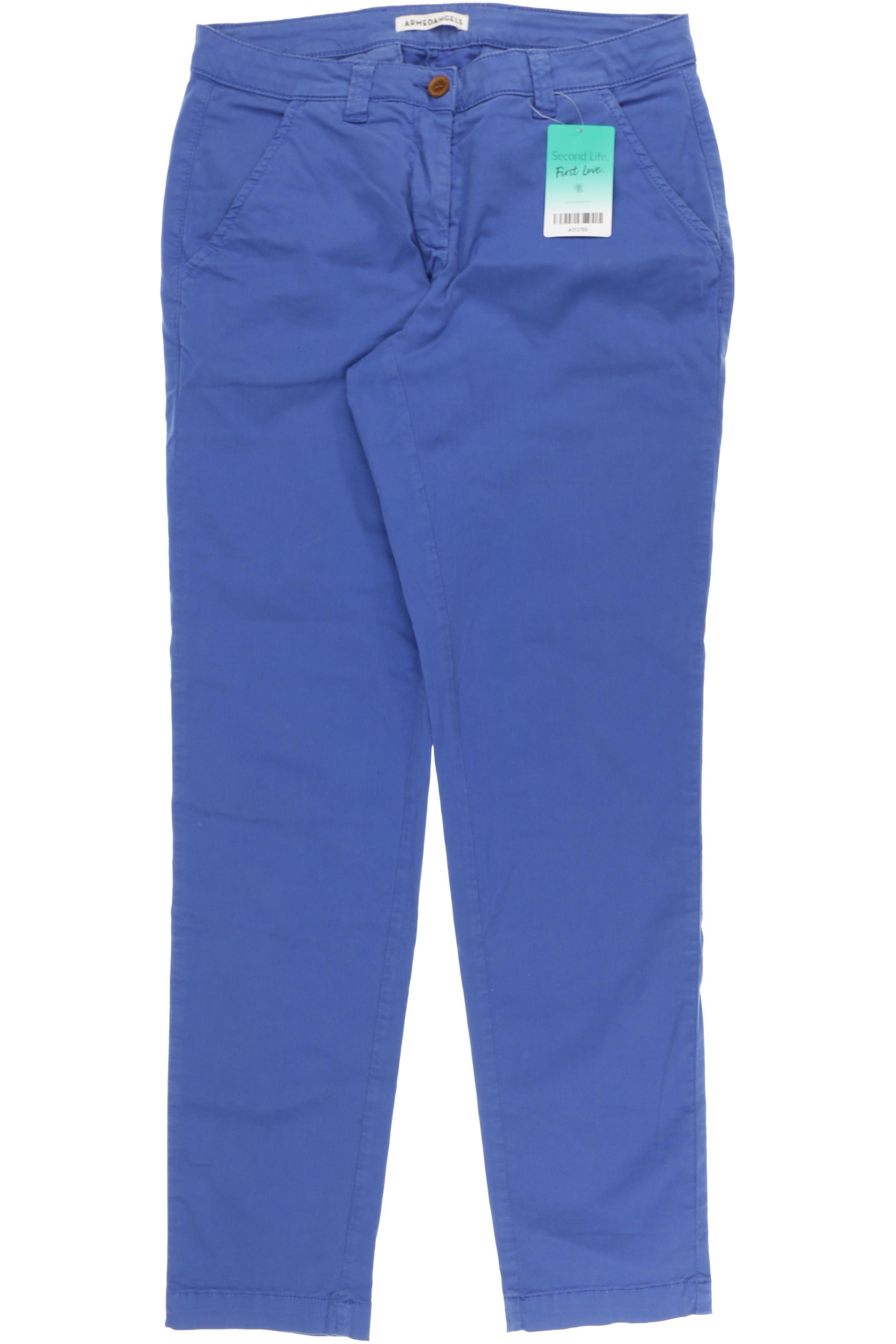

Armedangels Damen Stoffhose, blau, Gr. 28