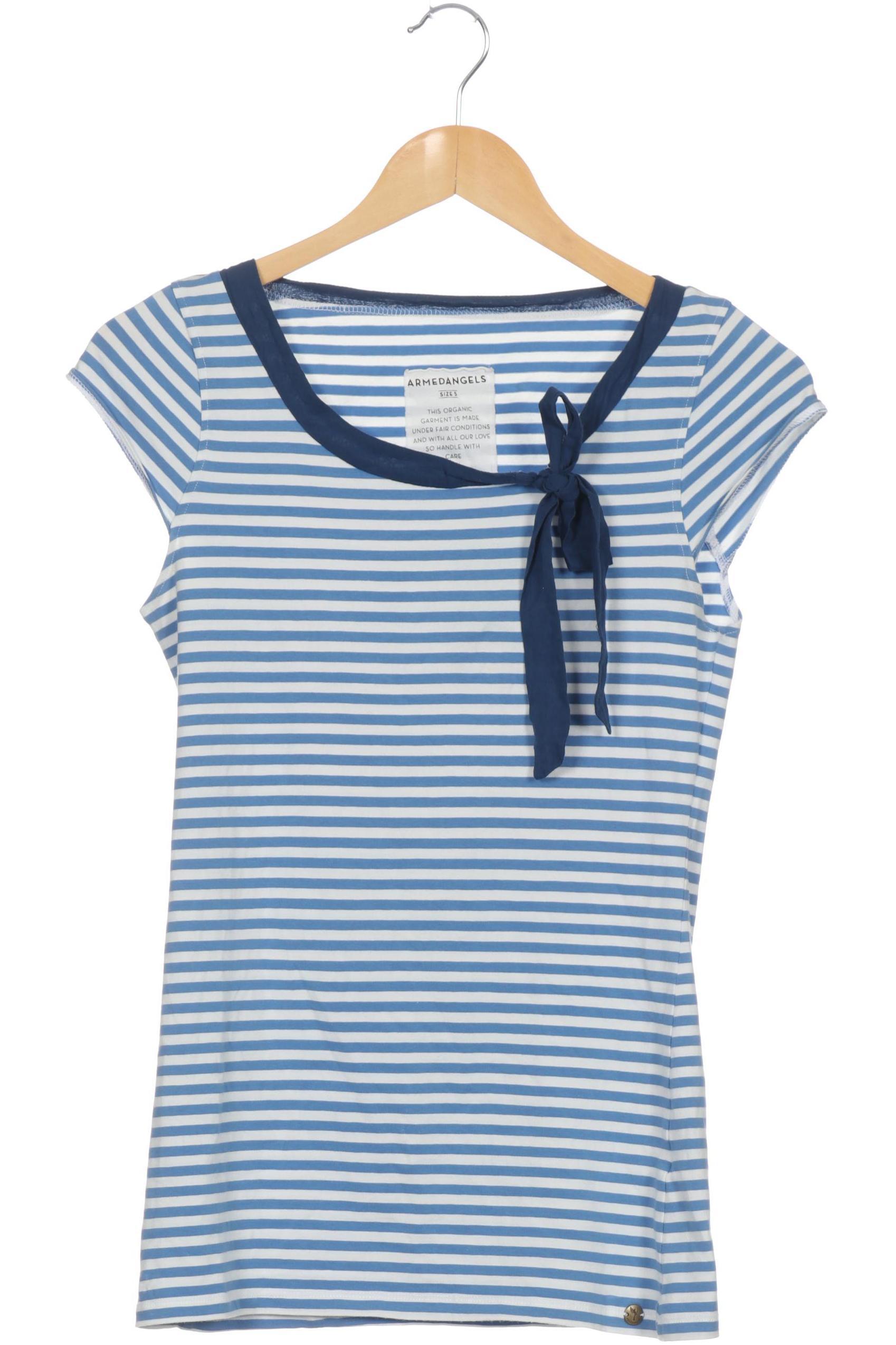 

Armedangels Damen T-Shirt, blau, Gr.