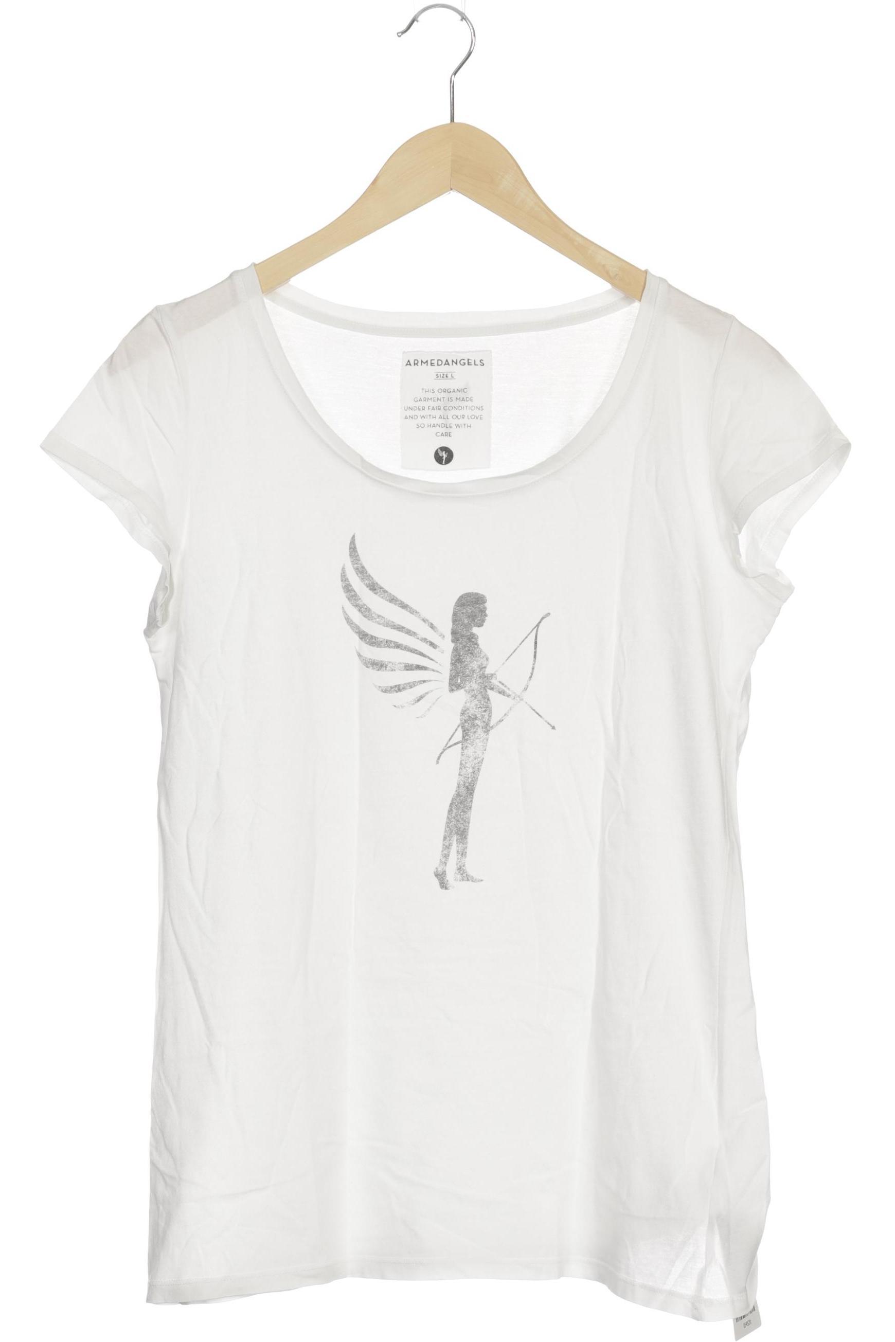 

Armedangels Damen T-Shirt, weiß, Gr.