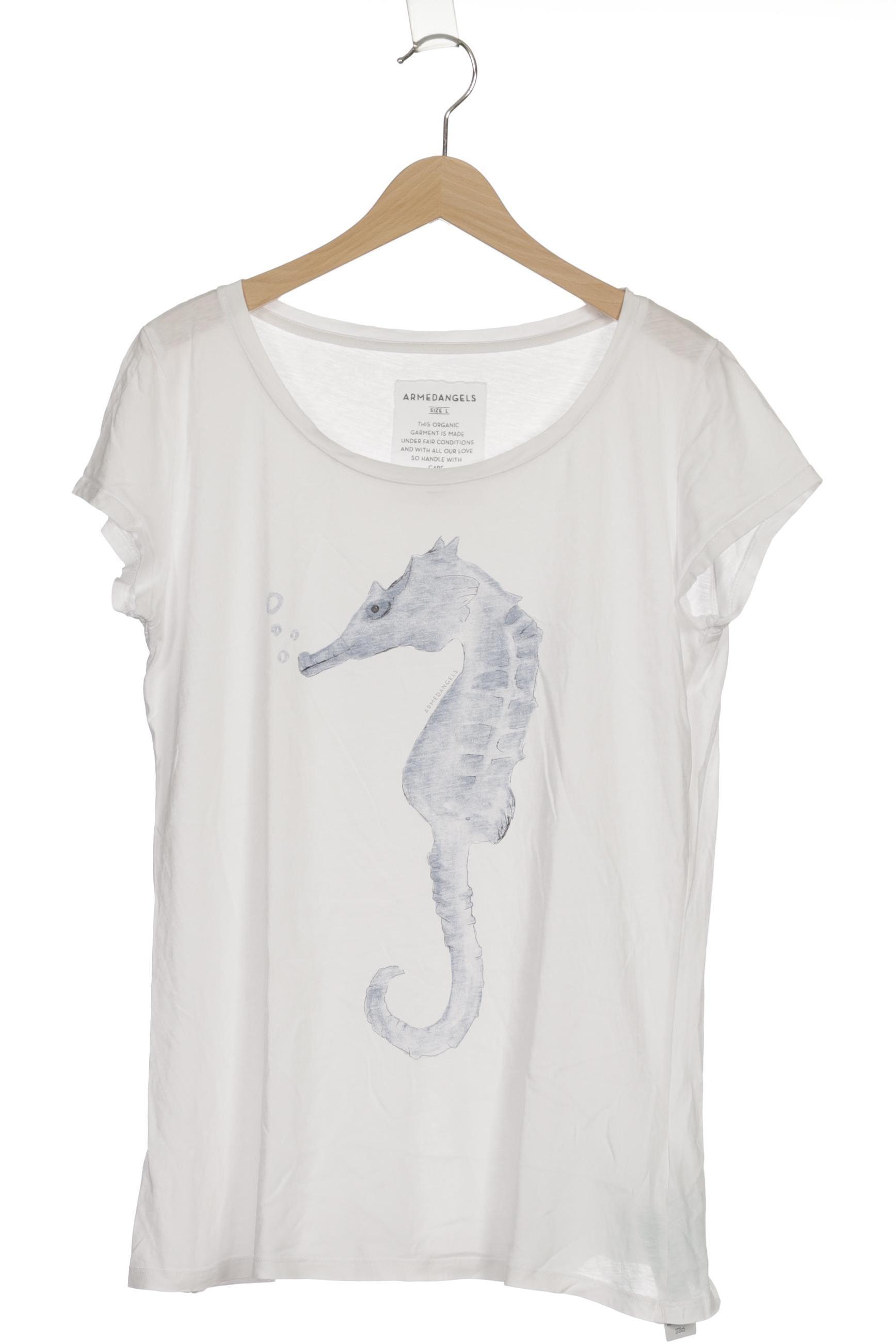 

Armedangels Damen T-Shirt, weiß, Gr.