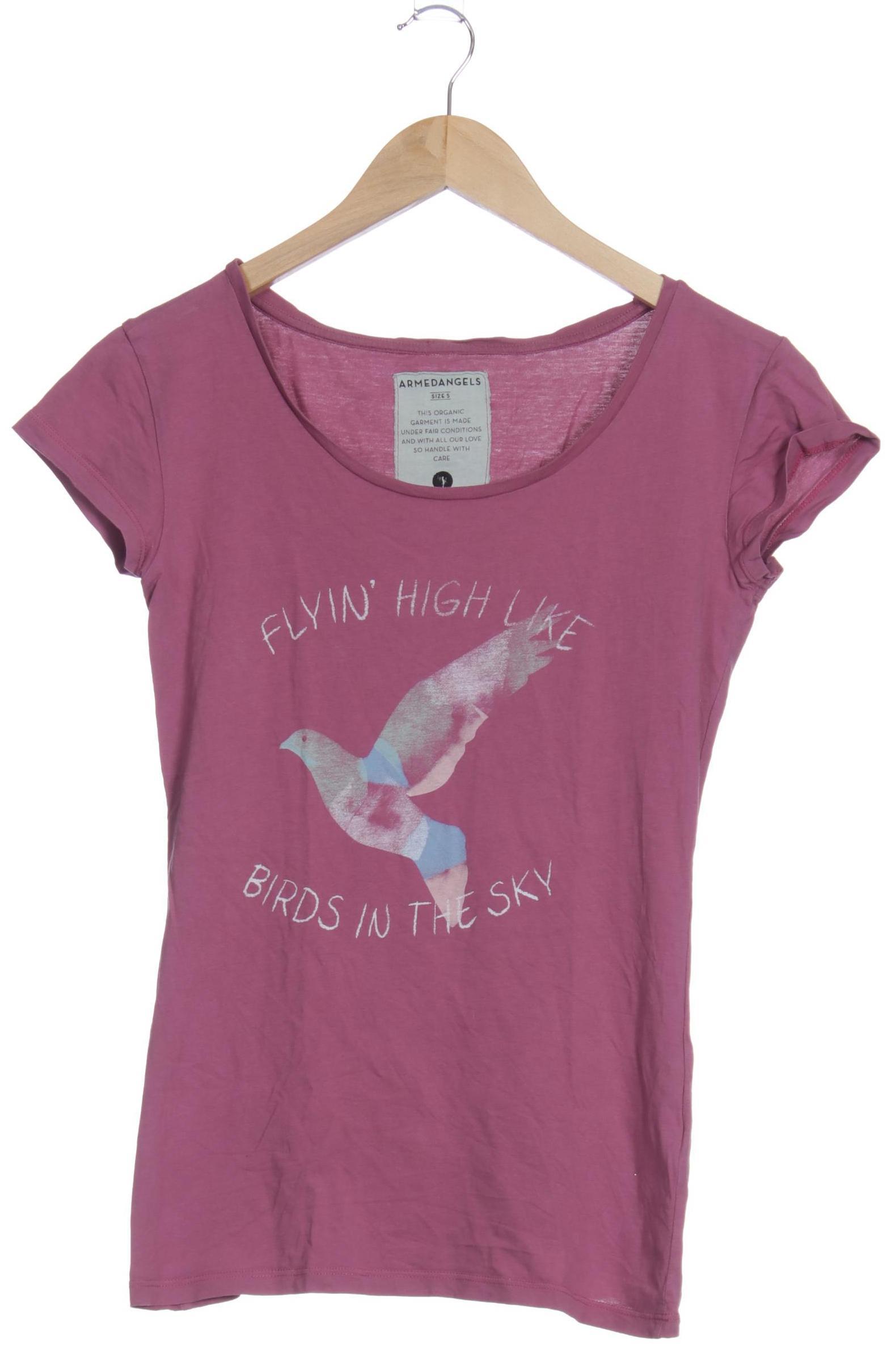 

Armedangels Damen T-Shirt, pink, Gr.