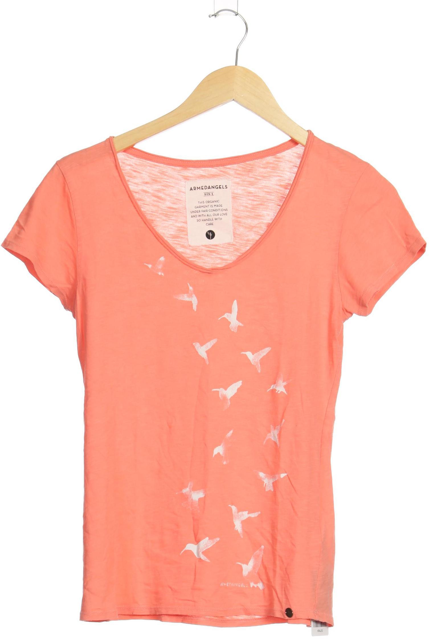 

Armedangels Damen T-Shirt, orange, Gr.