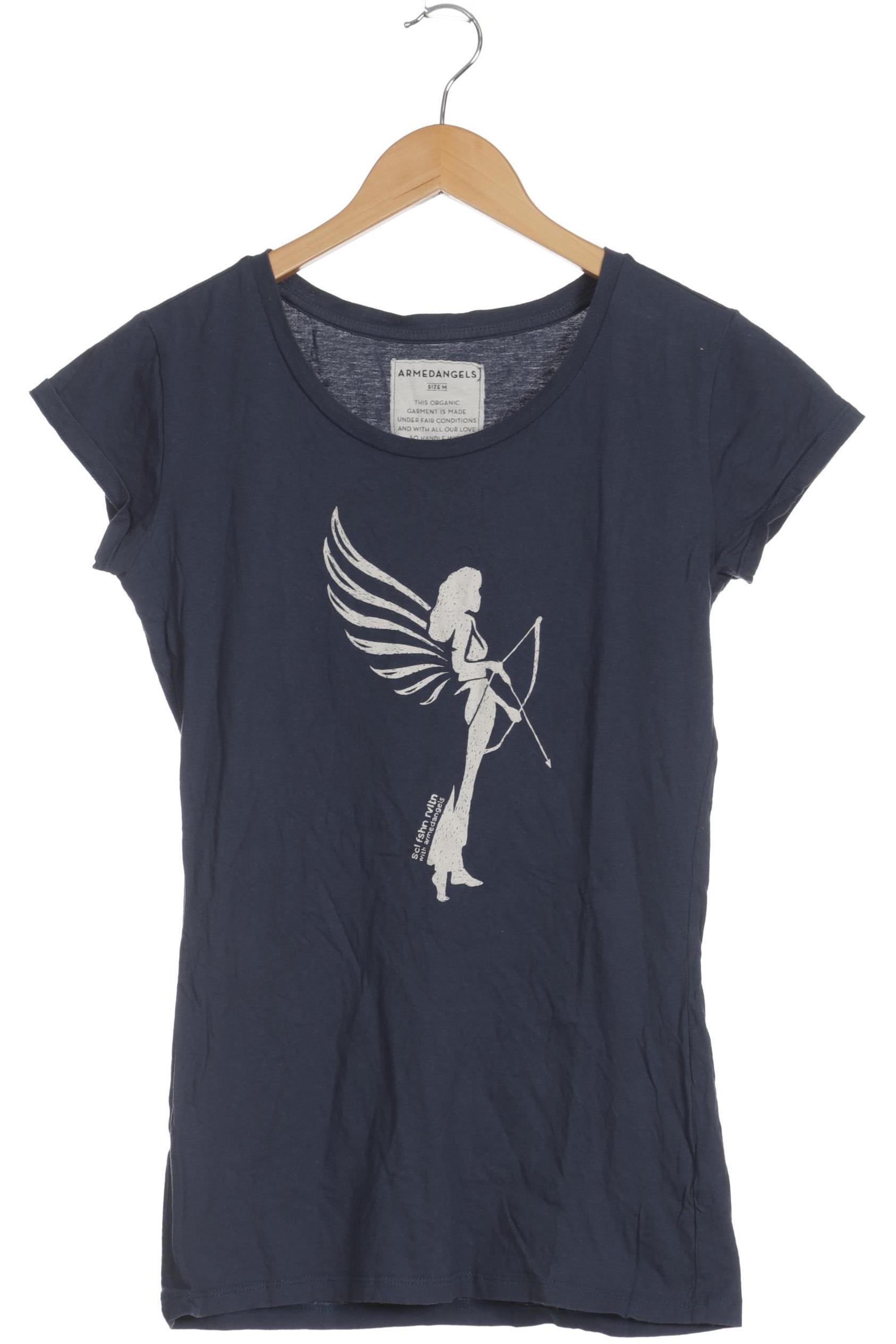

Armedangels Damen T-Shirt, blau, Gr.