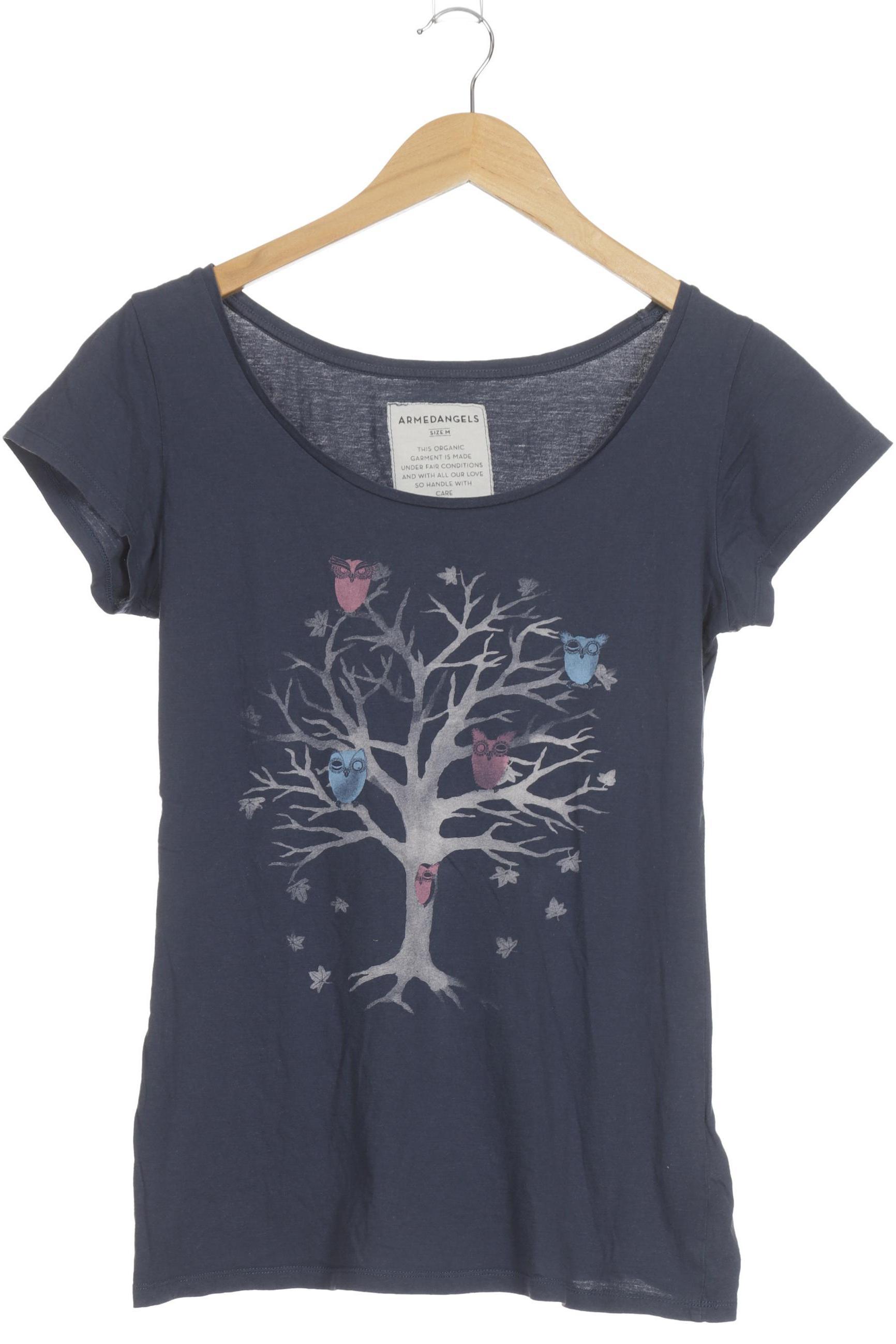 

Armedangels Damen T-Shirt, blau, Gr.
