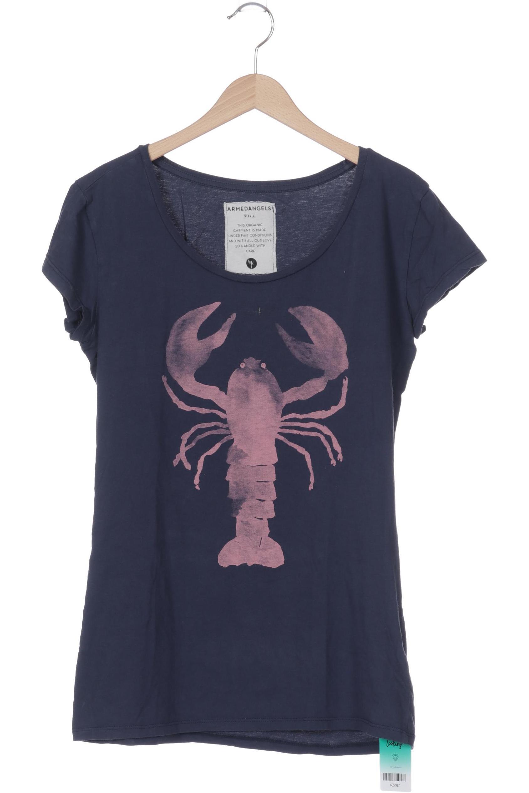 

Armedangels Damen T-Shirt, blau, Gr.
