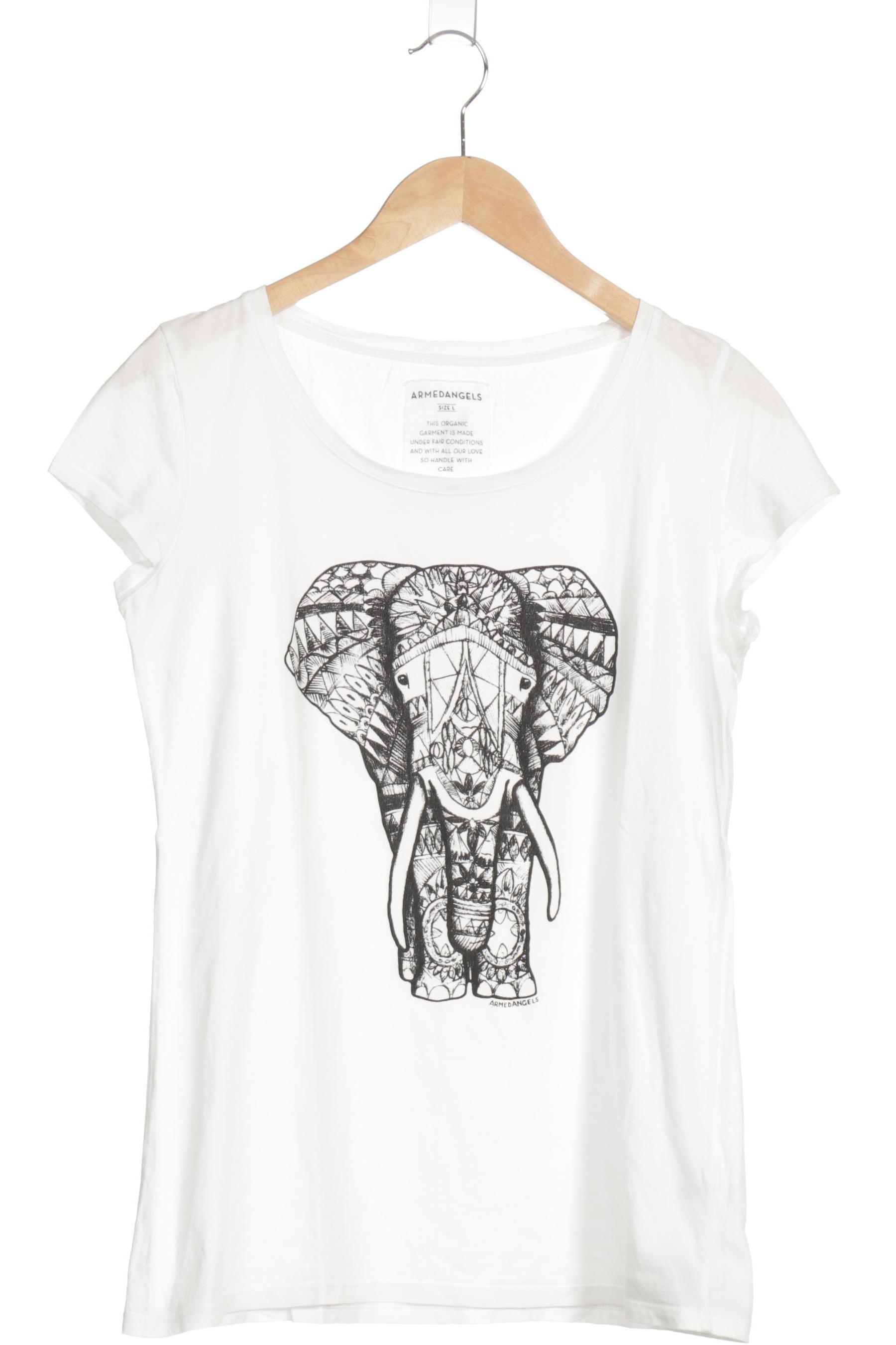

Armedangels Damen T-Shirt, weiß, Gr.