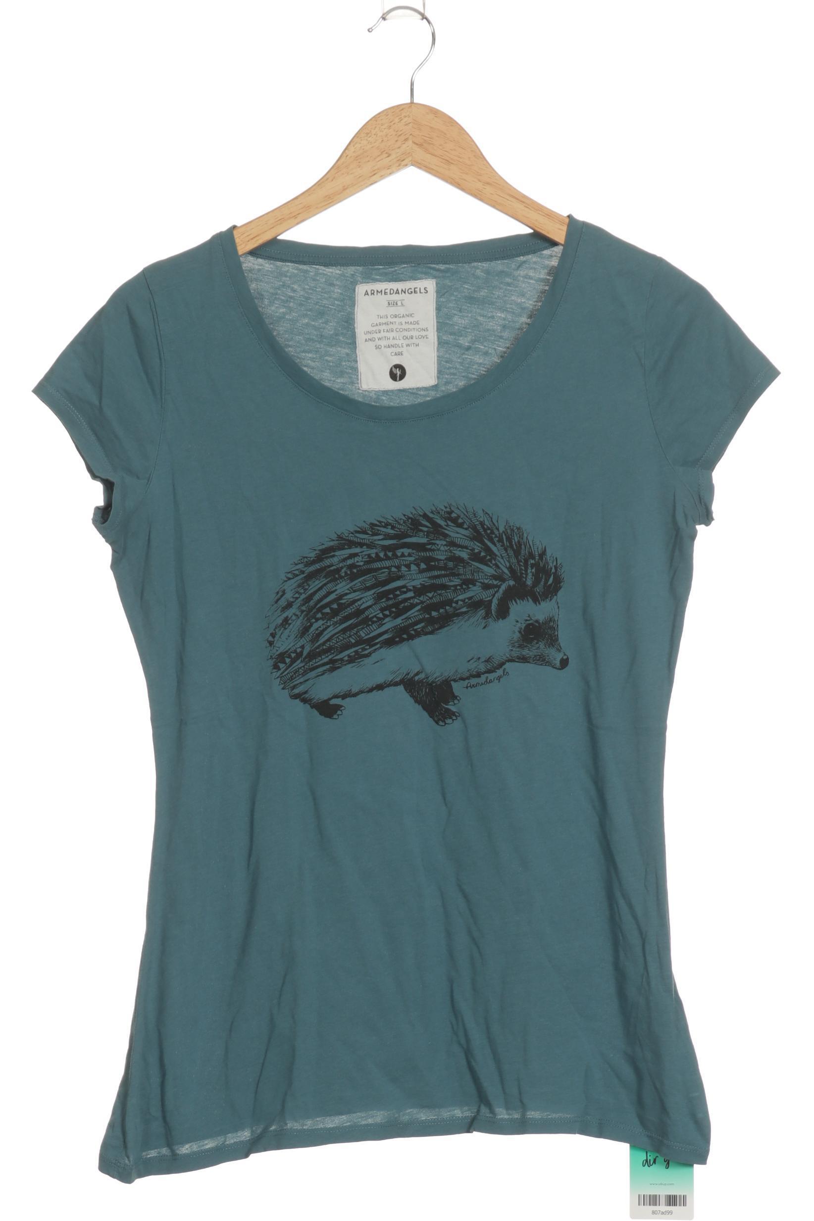 

Armedangels Damen T-Shirt, blau, Gr.