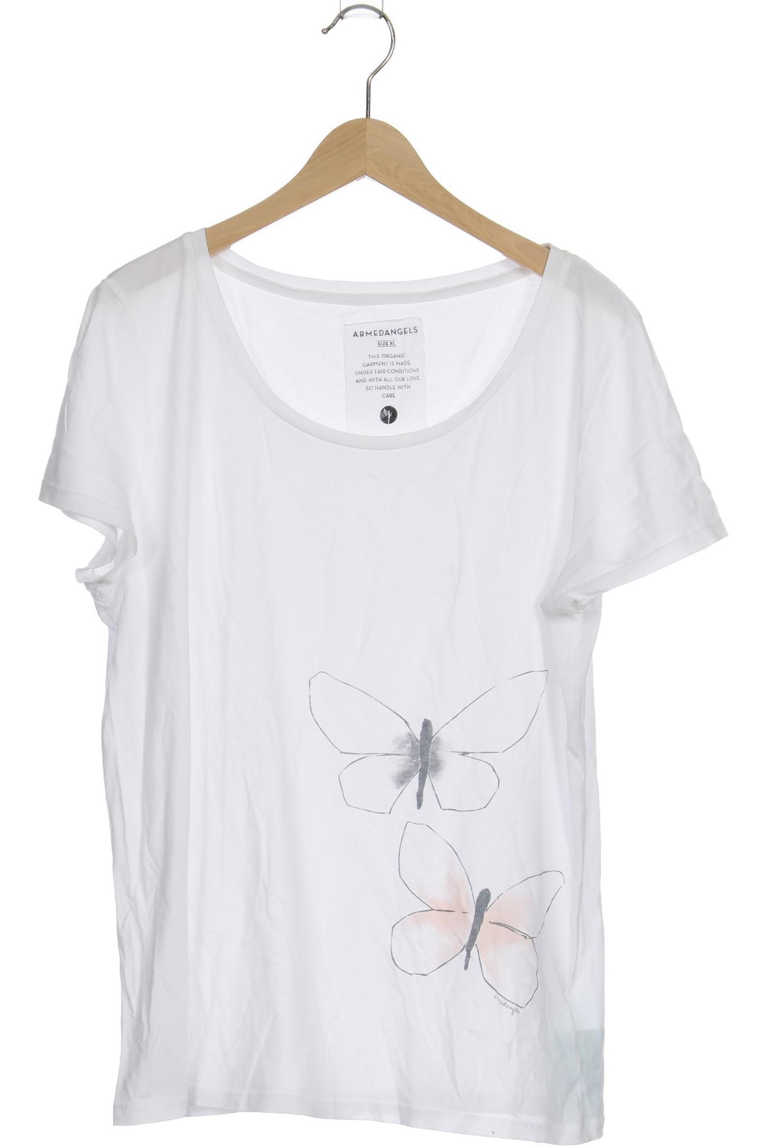 

Armedangels Damen T-Shirt, weiß, Gr.