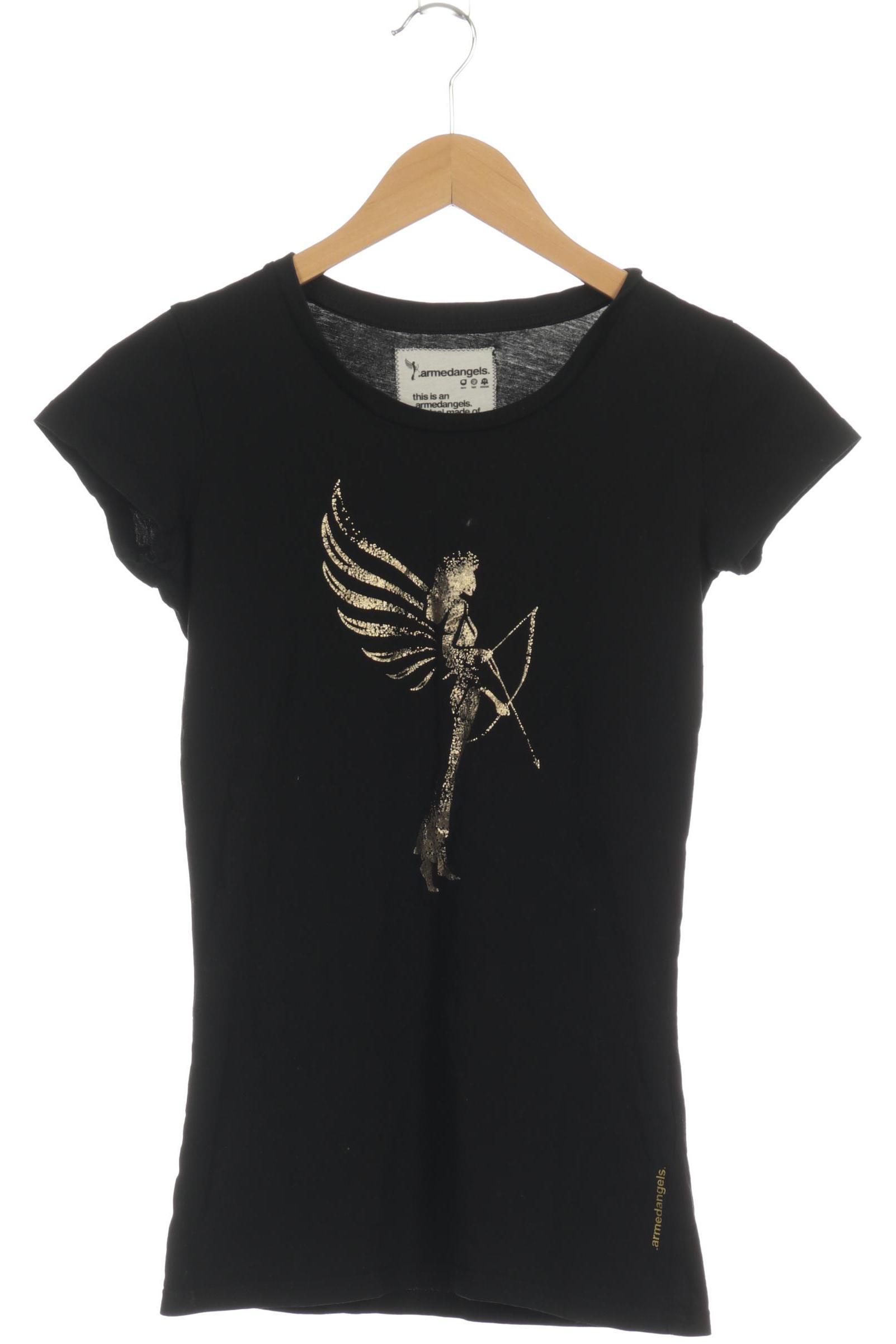 

Armedangels Damen T-Shirt, schwarz, Gr.